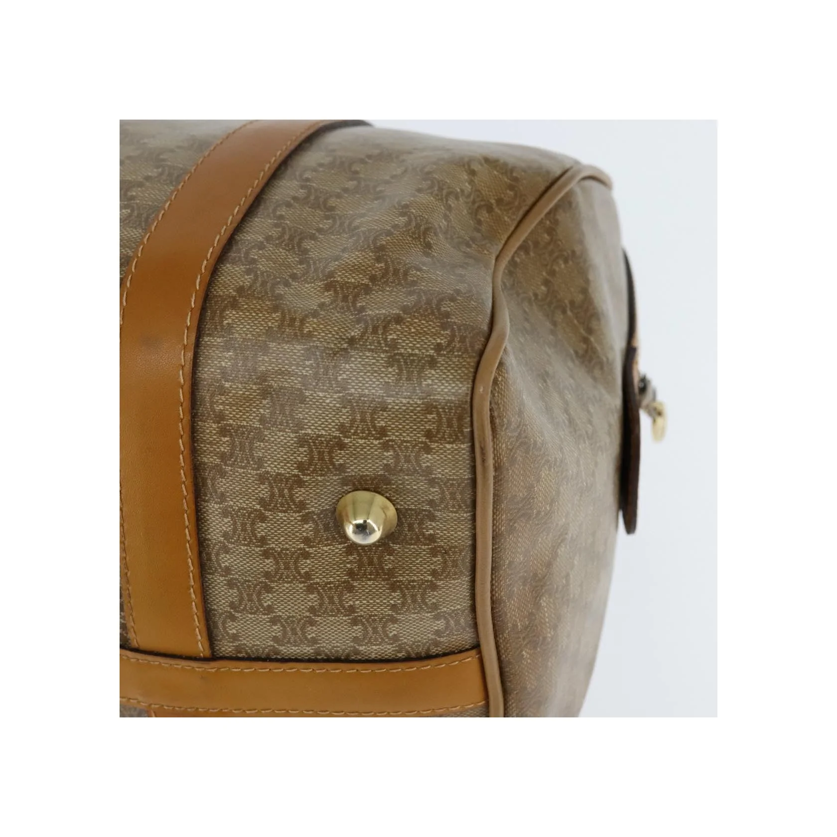 Sac De Voyage Celine Vintage - Beige - Image 12