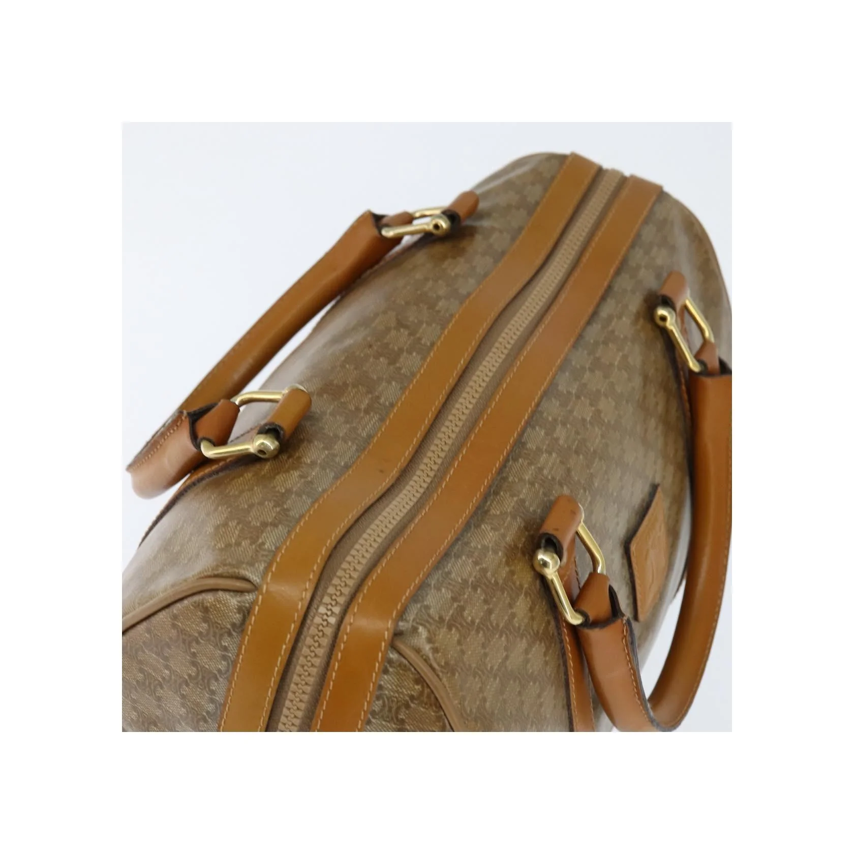 Sac De Voyage Celine Vintage - Beige - Image 15