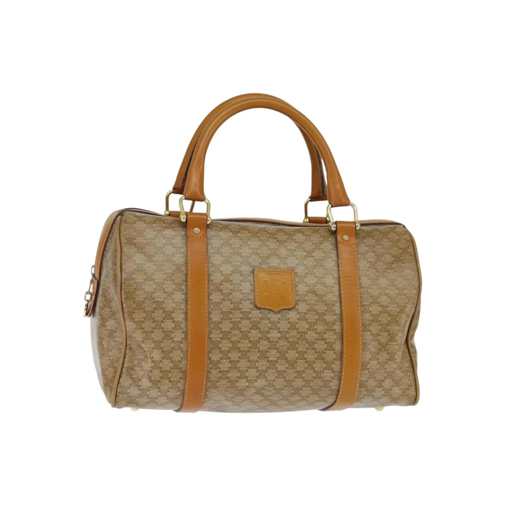 Sac De Voyage Celine Vintage - Beige - Image 18