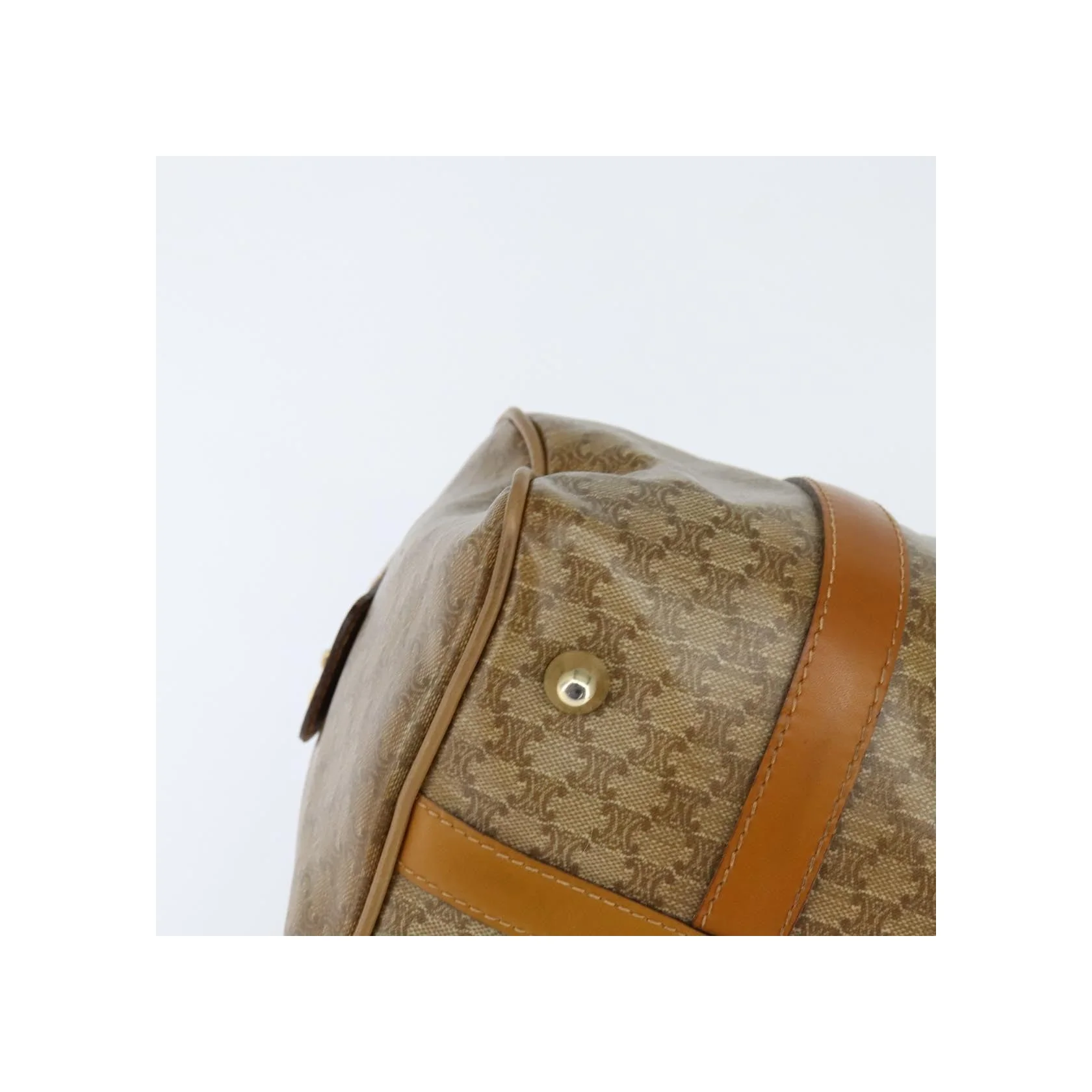 Sac De Voyage Celine Vintage - Beige - Image 9