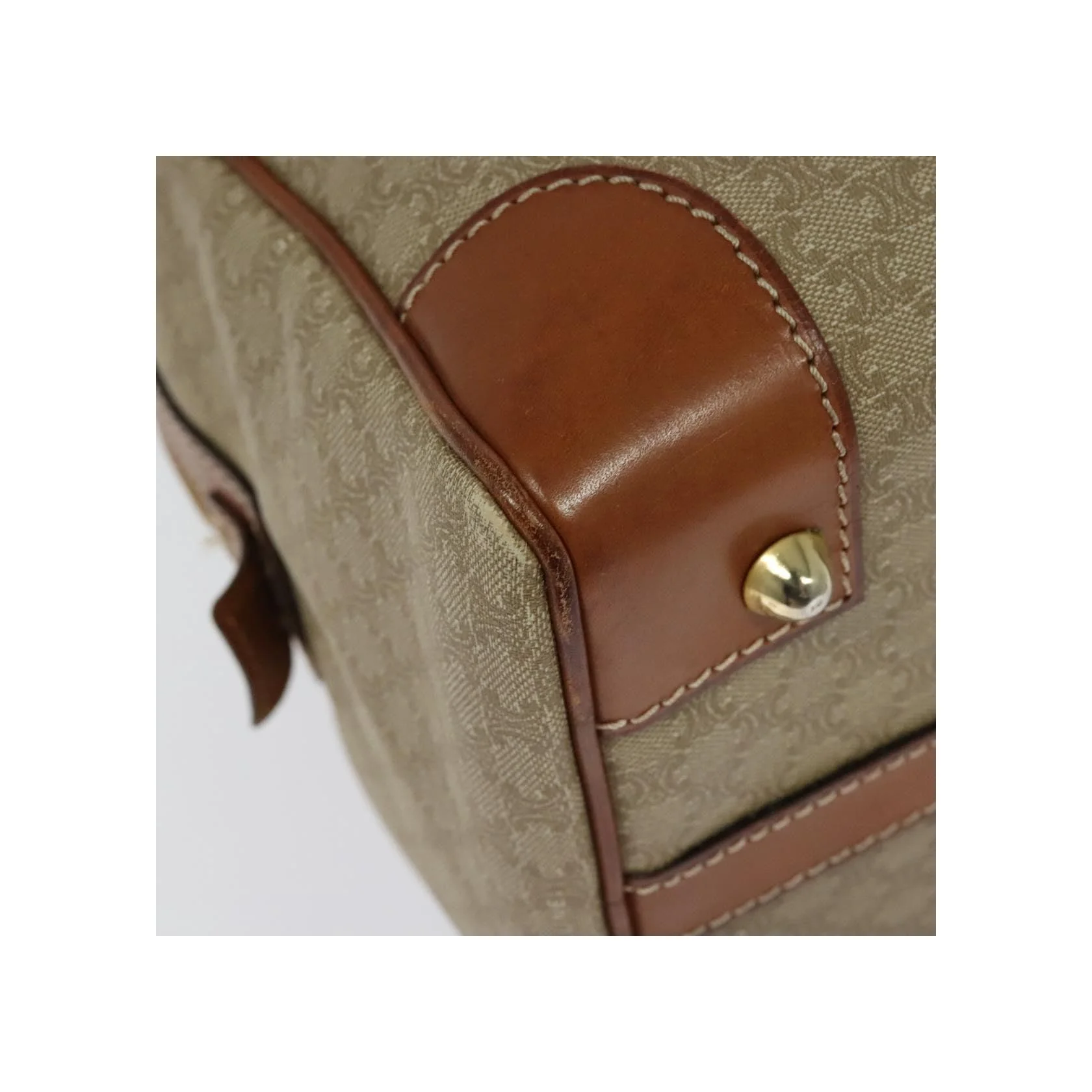 Sac De Voyage Celine Vintage - Beige - Image 10