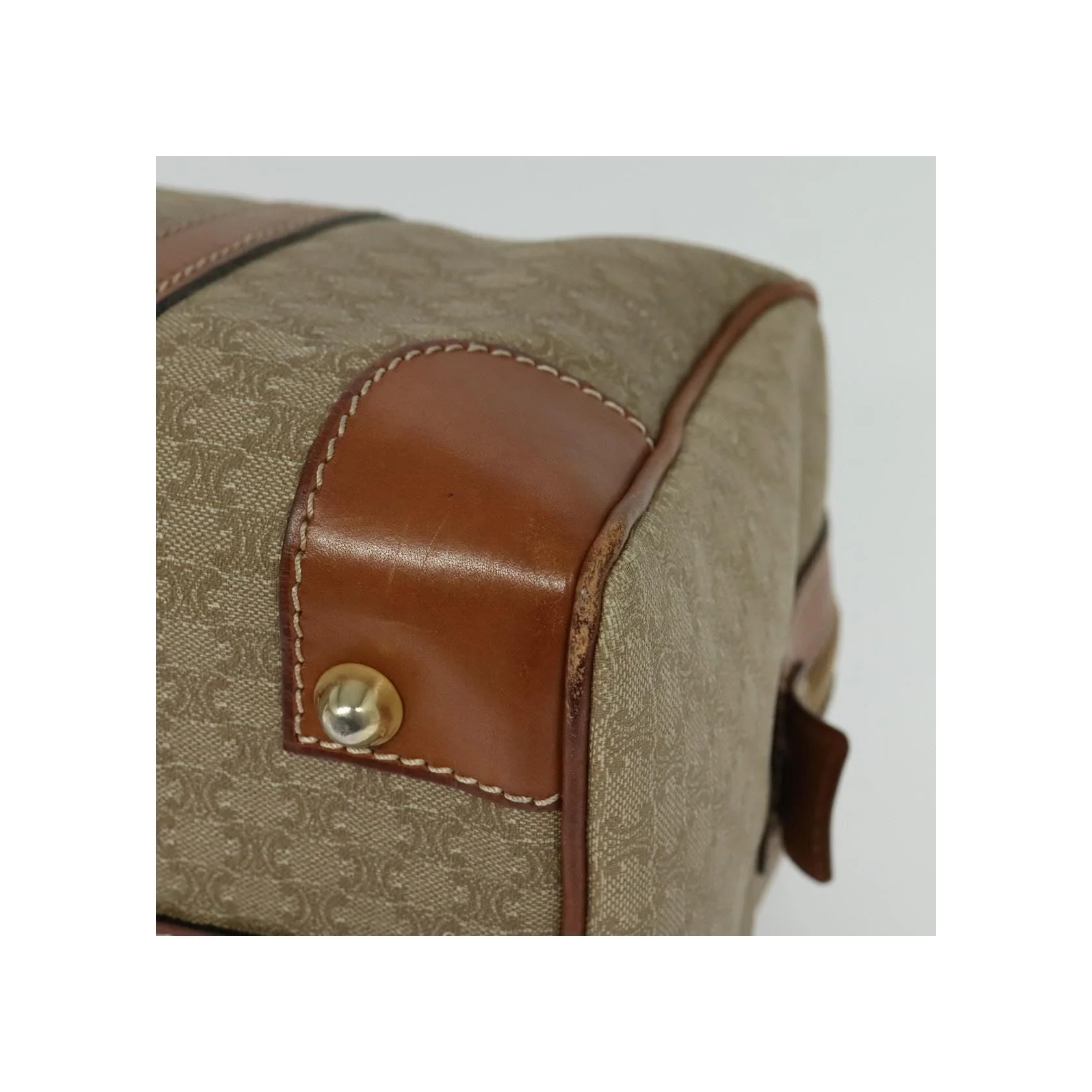 Sac De Voyage Celine Vintage - Beige - Image 12