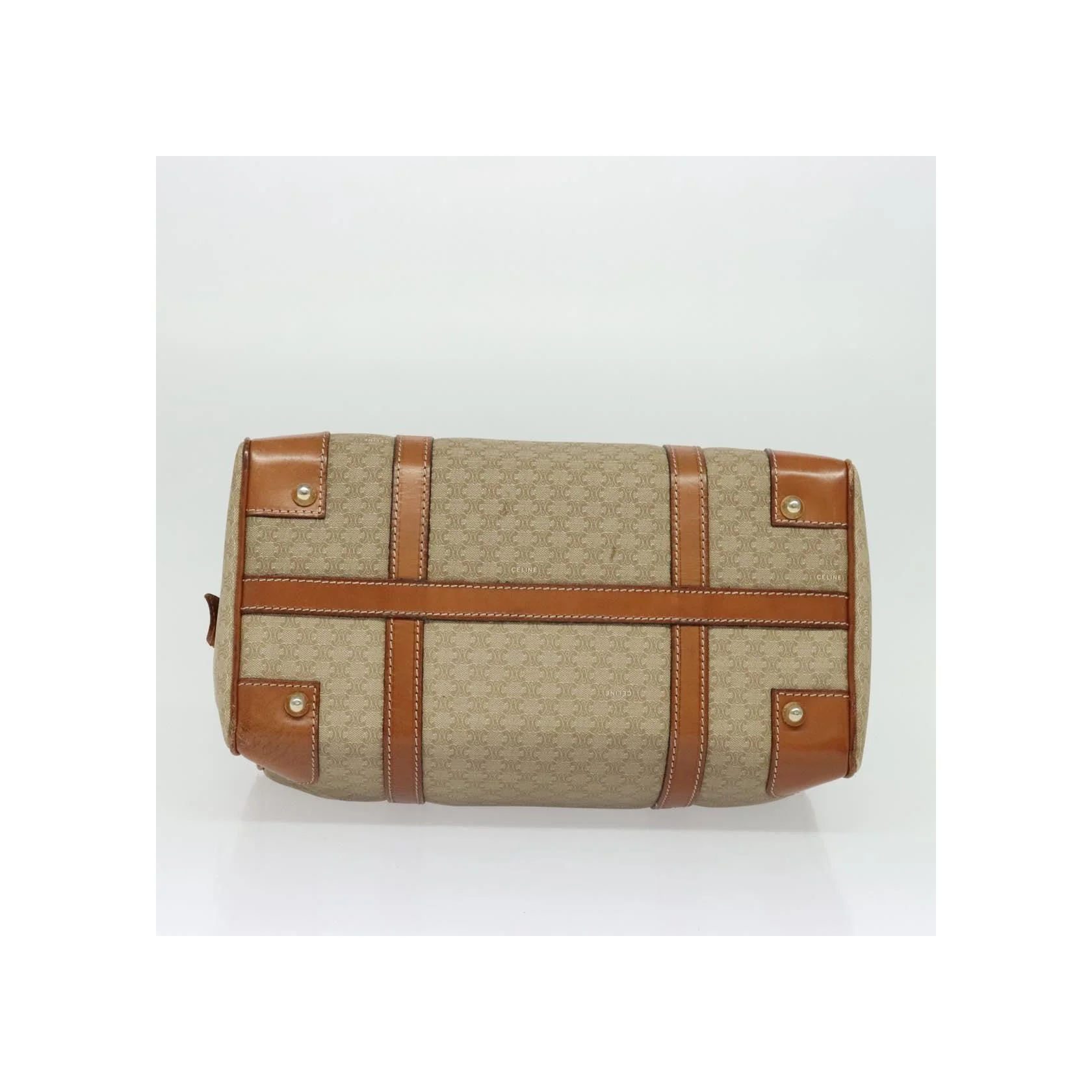 Sac De Voyage Celine Vintage - Beige - Image 14