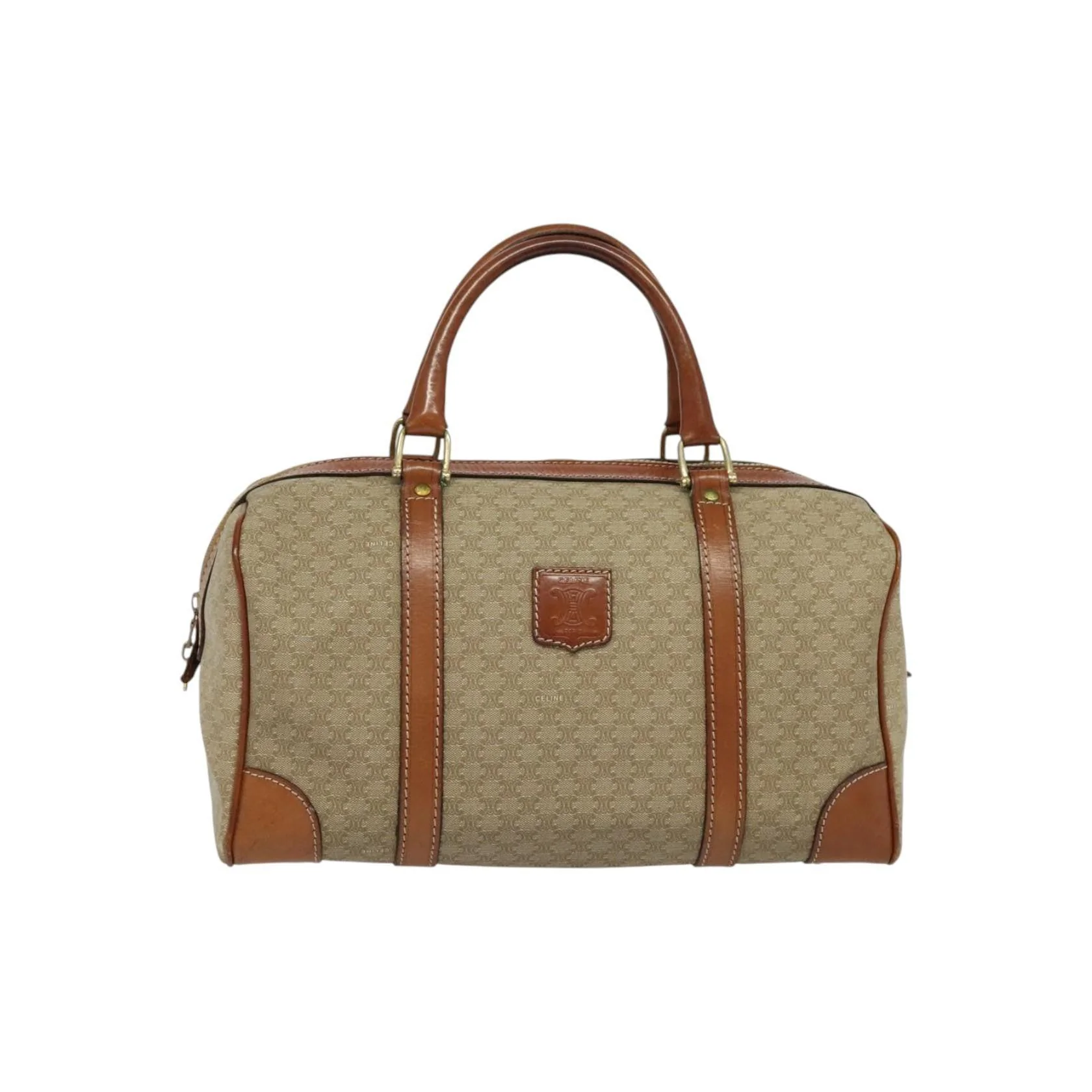 Sac De Voyage Celine Vintage - Beige - Image 18