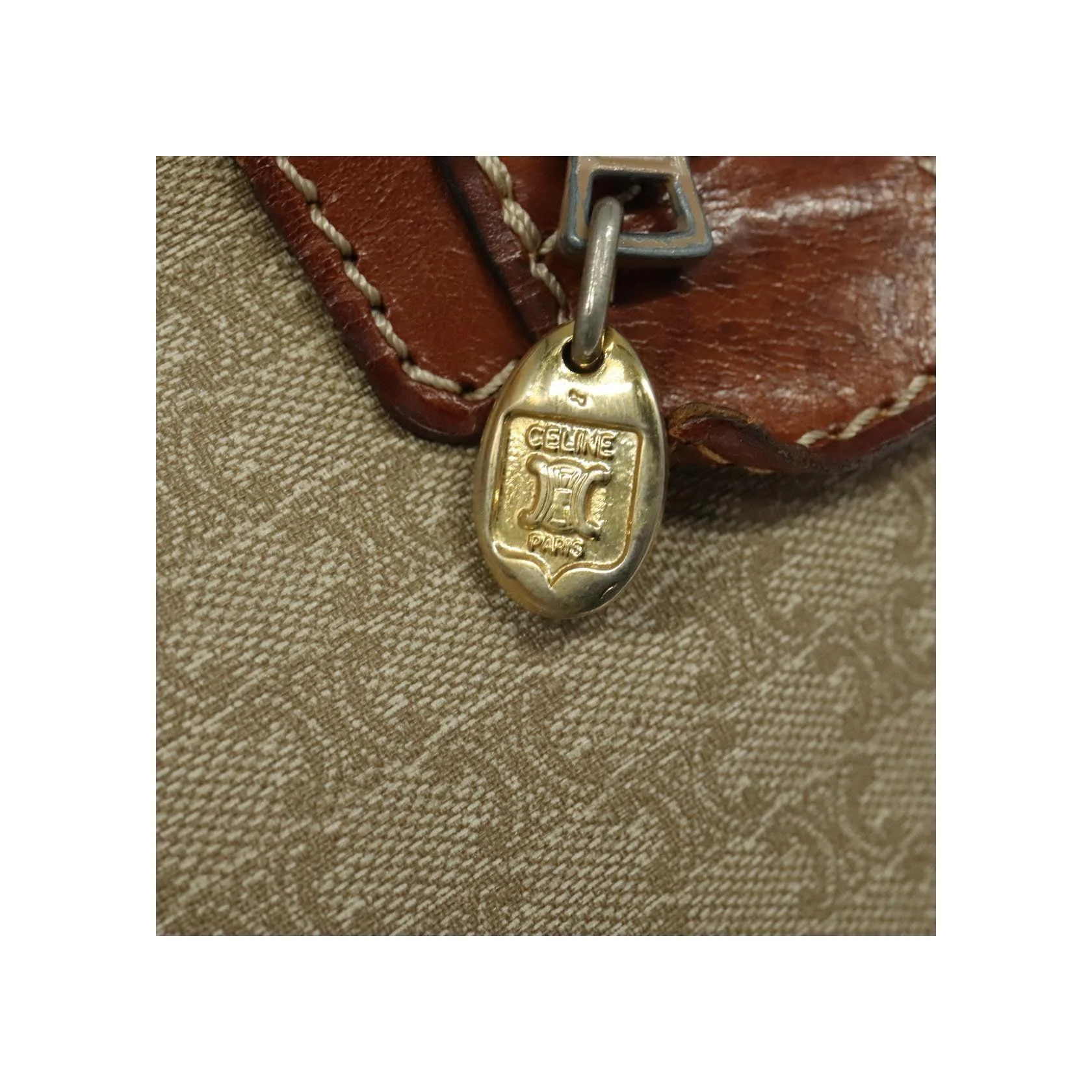 Sac De Voyage Celine Vintage - Beige - Image 19