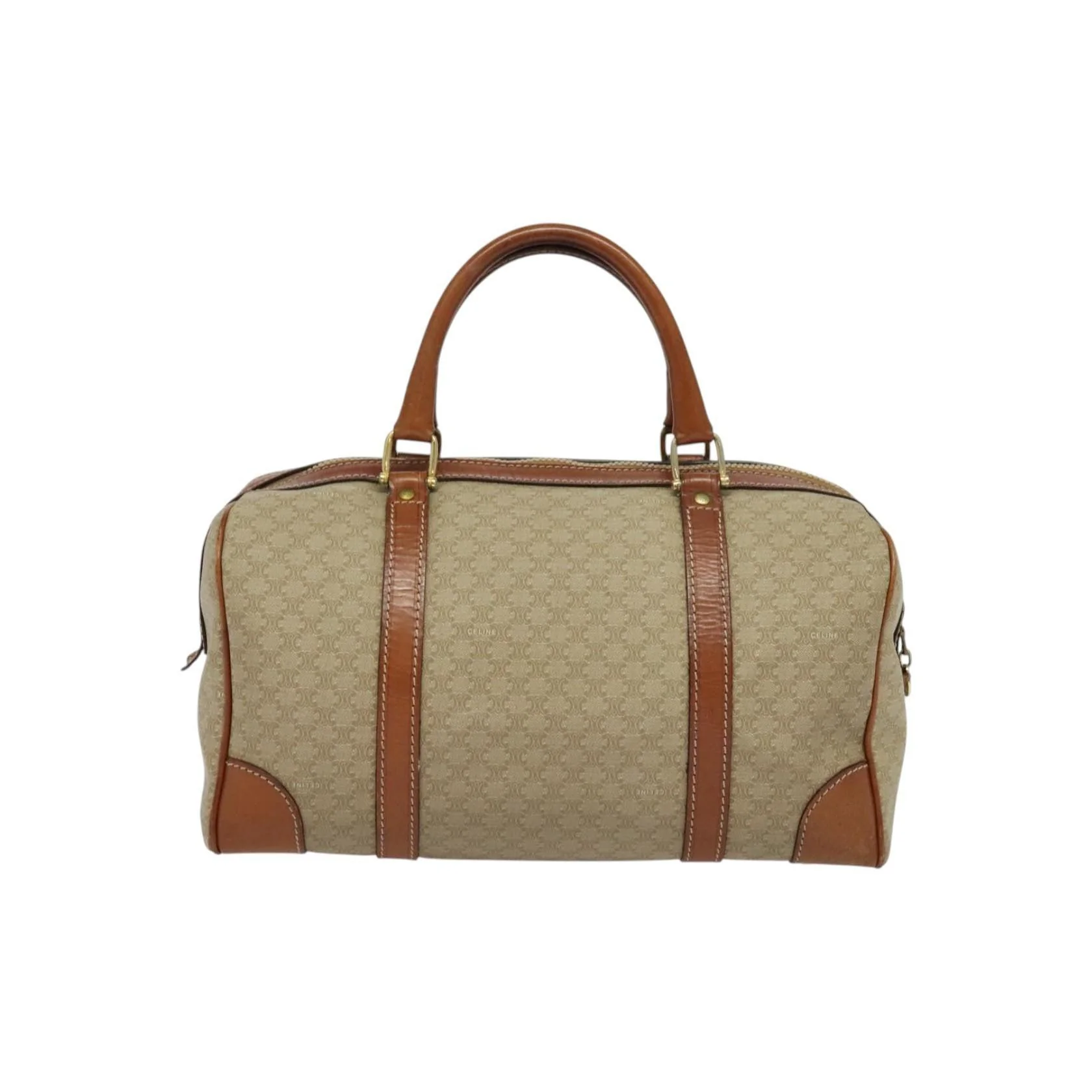 Sac De Voyage Celine Vintage - Beige - Image 2