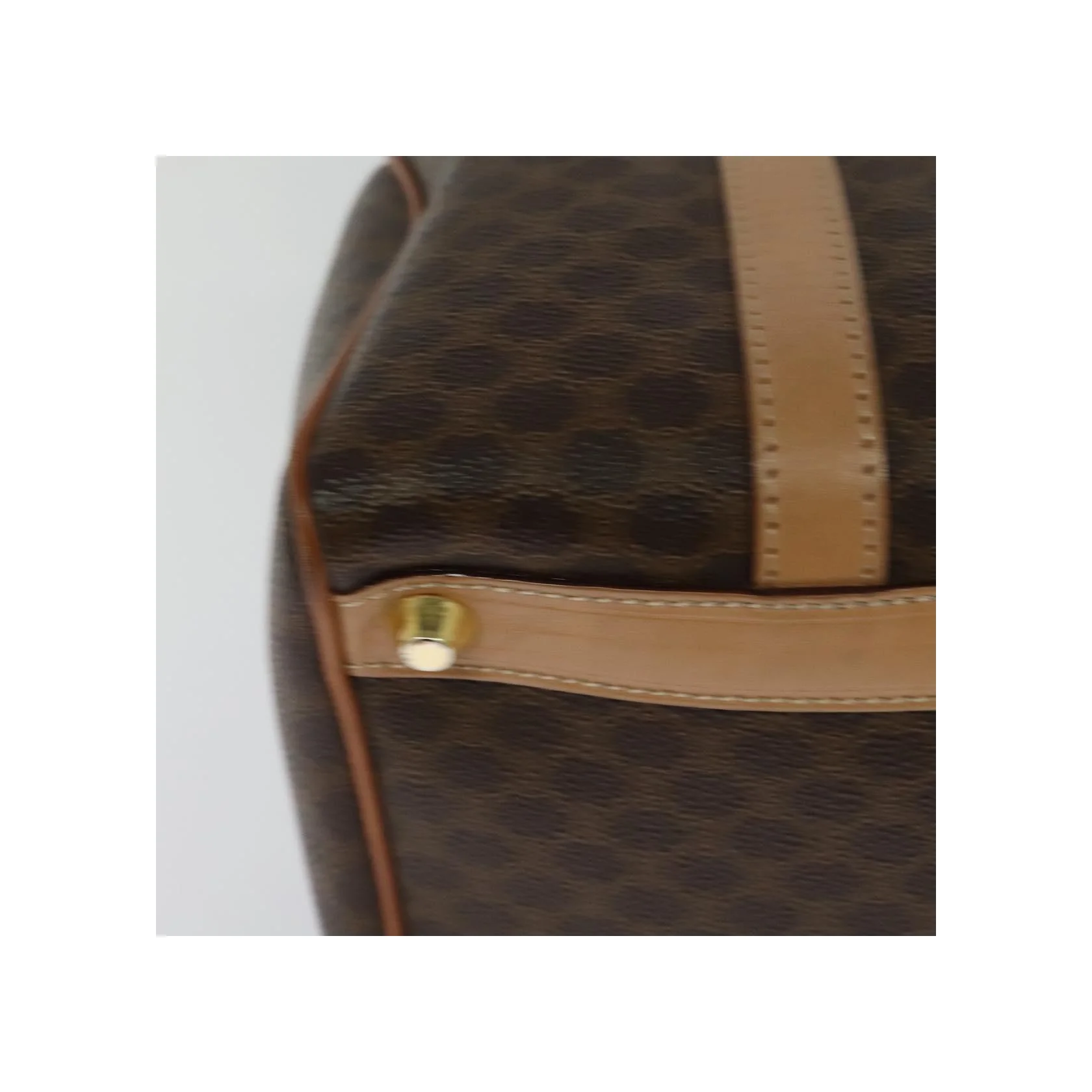 Sac Boston Celine Vintage Macadam - Brown - Image 9