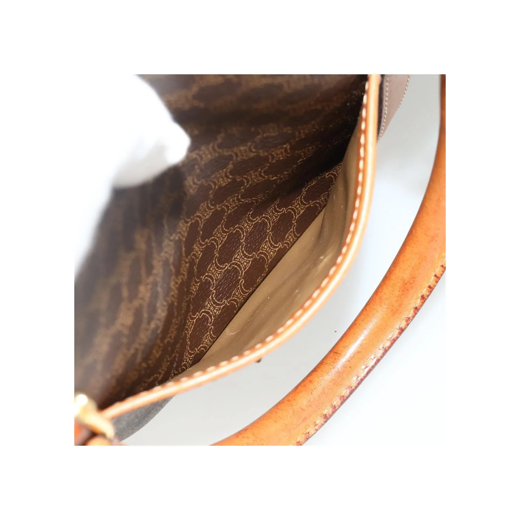 Sac Boston Celine Vintage Macadam - Brown - Image 23