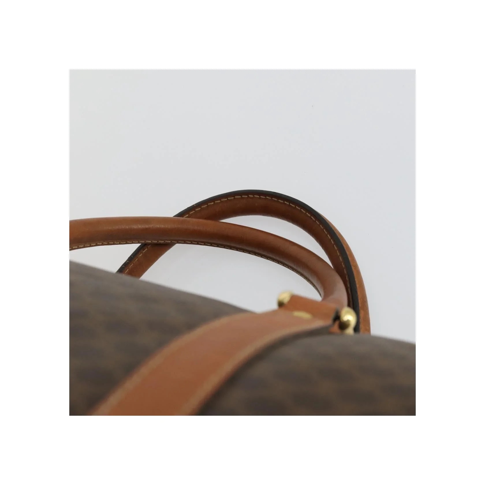 Sac Boston Celine Vintage Macadam - Brown - Image 17