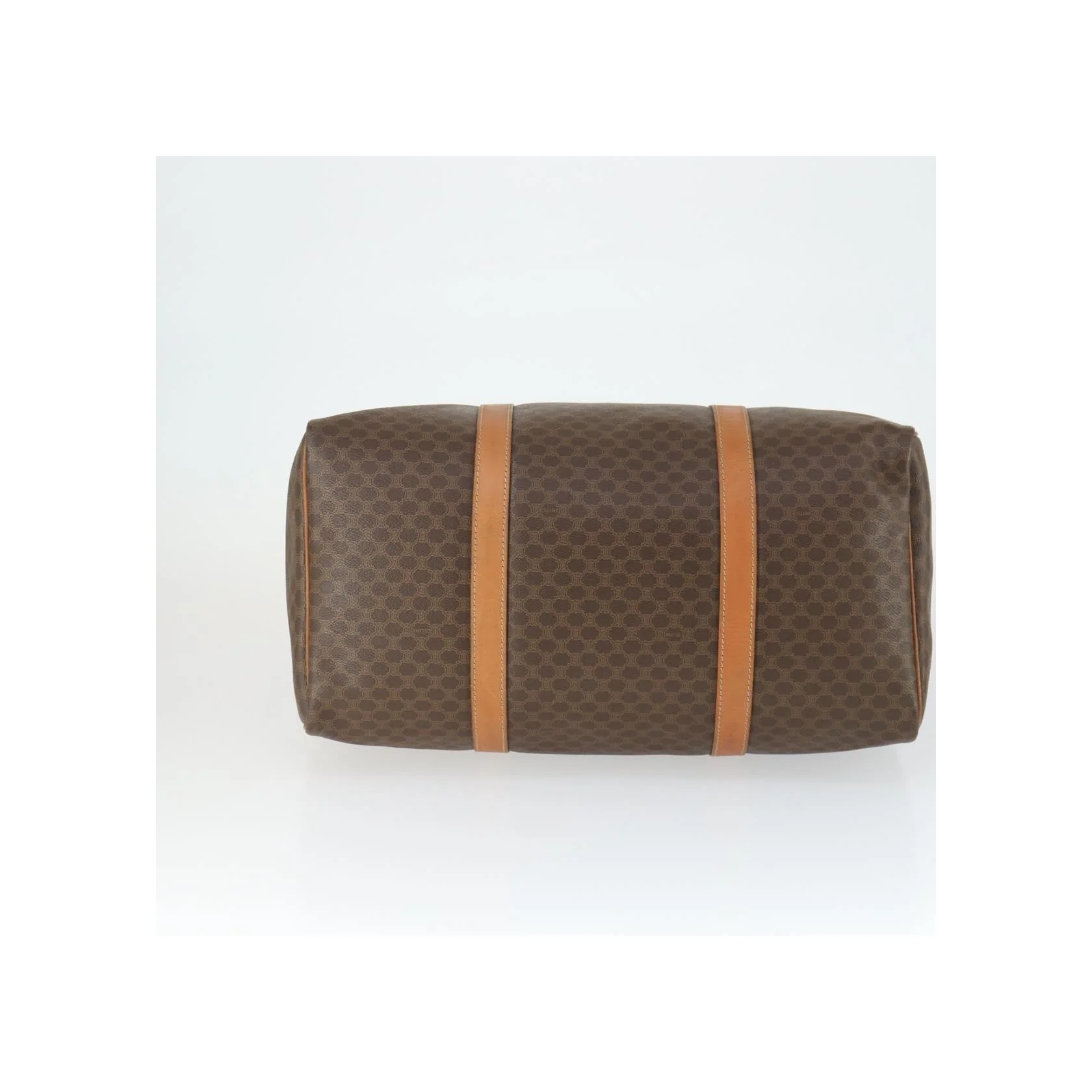 Sac Boston Celine Vintage Macadam - Brown - Image 18
