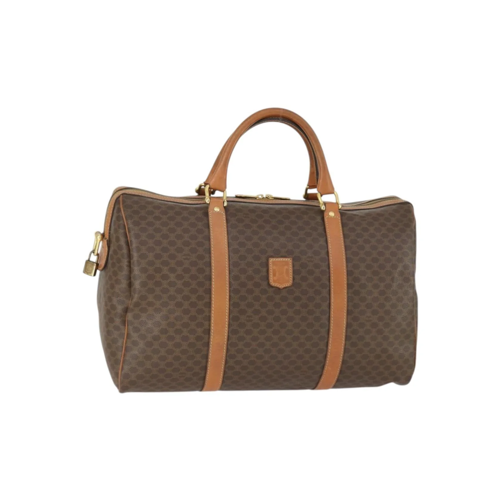 Sac Boston Celine Vintage Macadam - Brown - Image 24