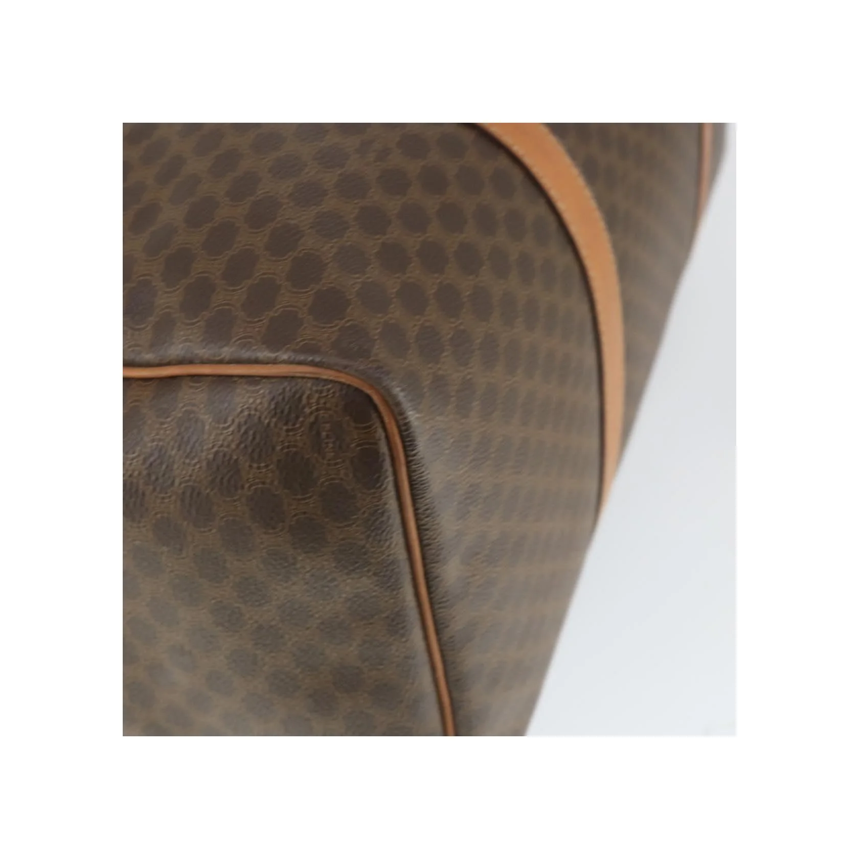 Sac Boston Celine Vintage Macadam - Brown - Image 9