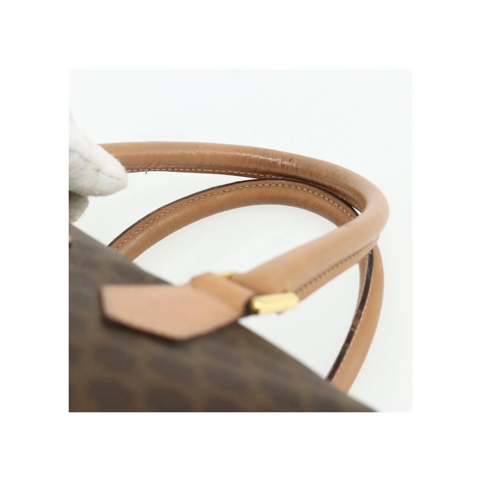 Sac Boston Celine Vintage Macadam - Brown - Image 17