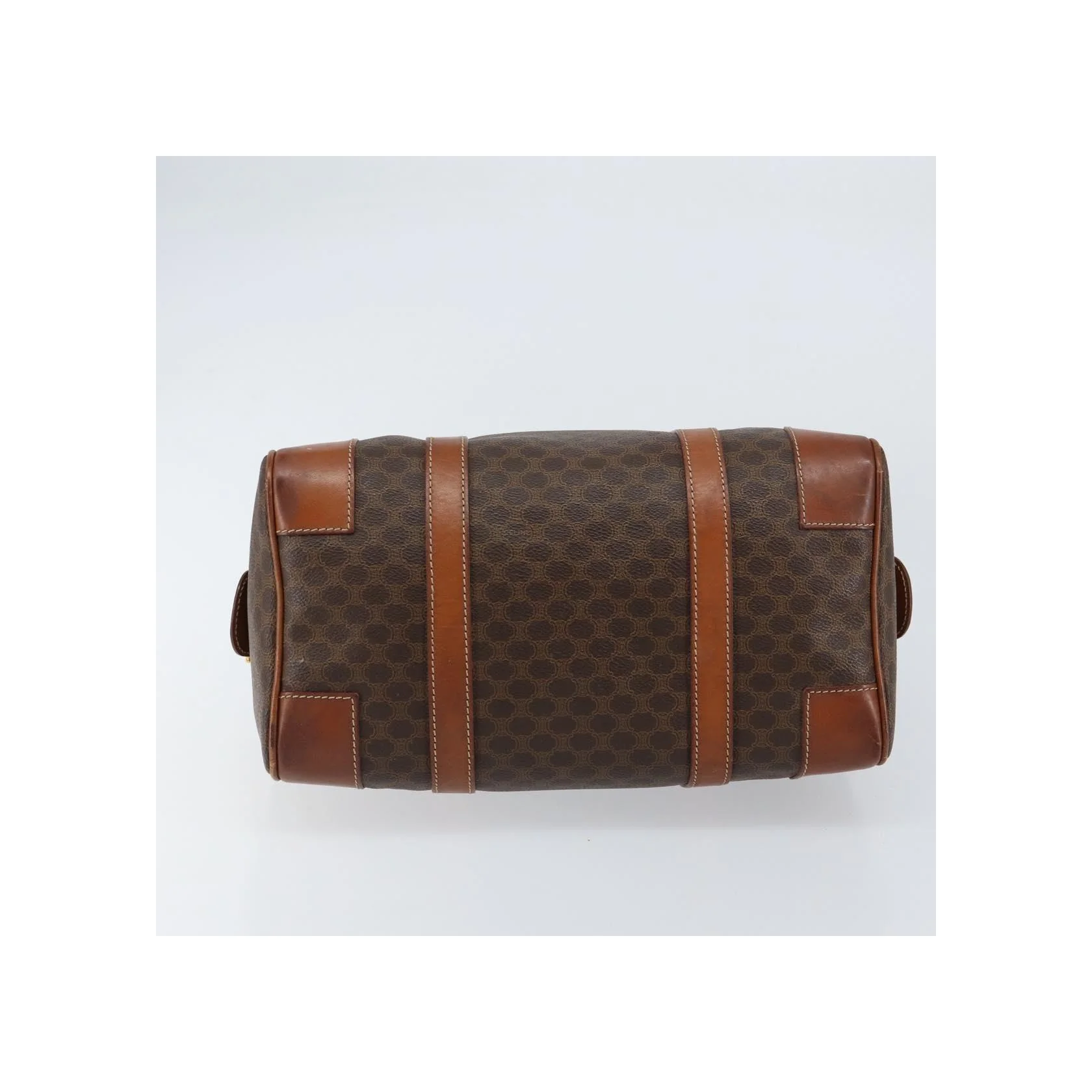 Sac Boston Celine Vintage Macadam - Brown - Image 18
