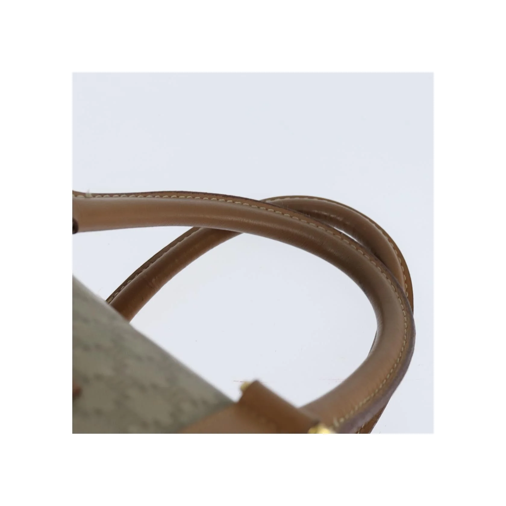 Sac Boston Celine Vintage Macadam - Beige - Image 15