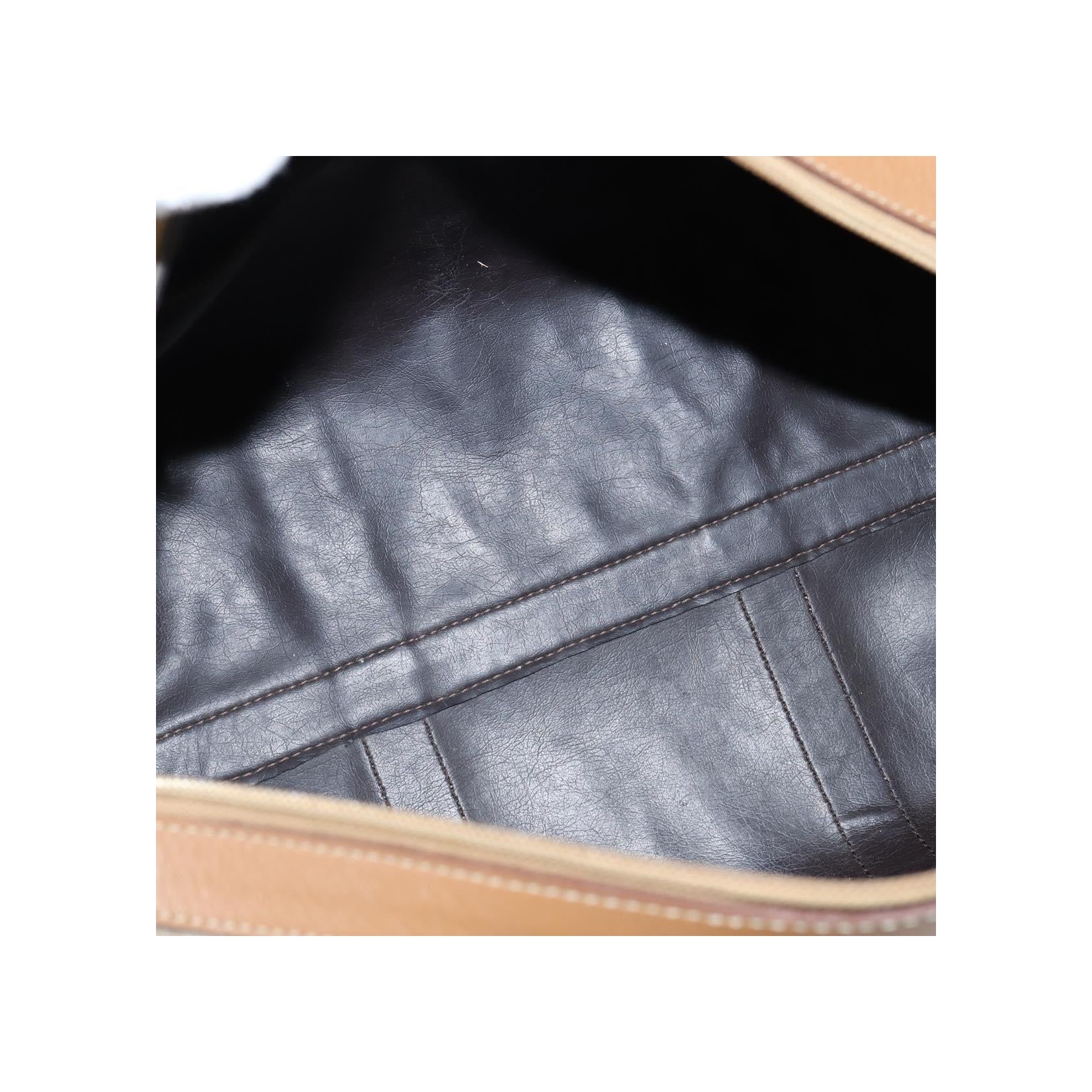 Sac Boston Celine Vintage Macadam - Beige - Image 5