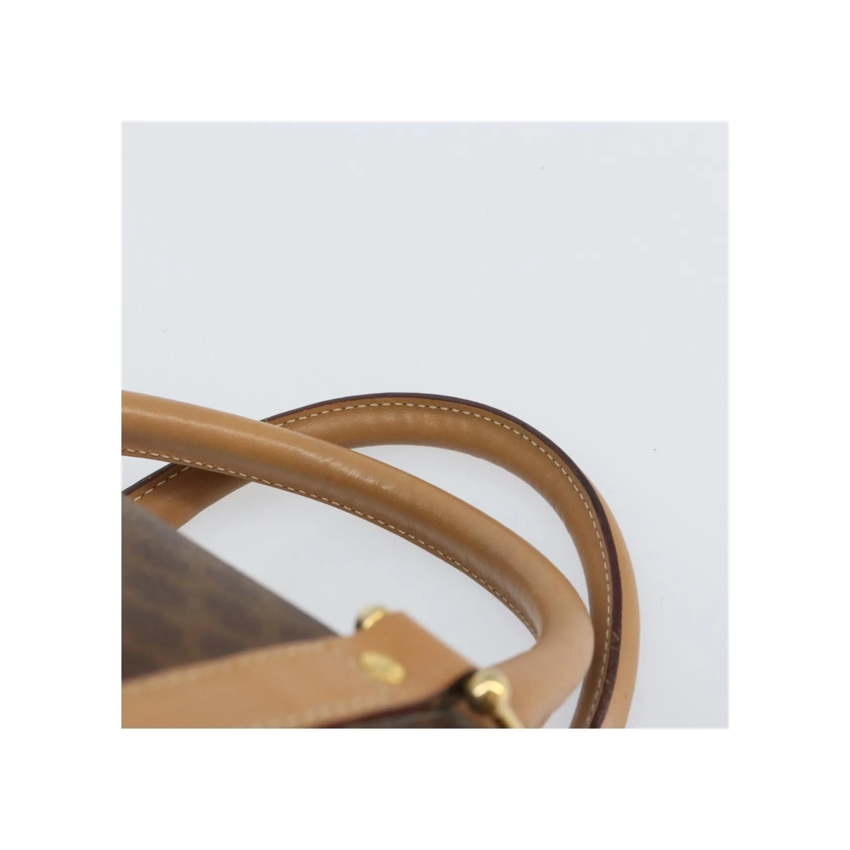 Sac Boston Celine Vintage Macadam - Brown - Image 16