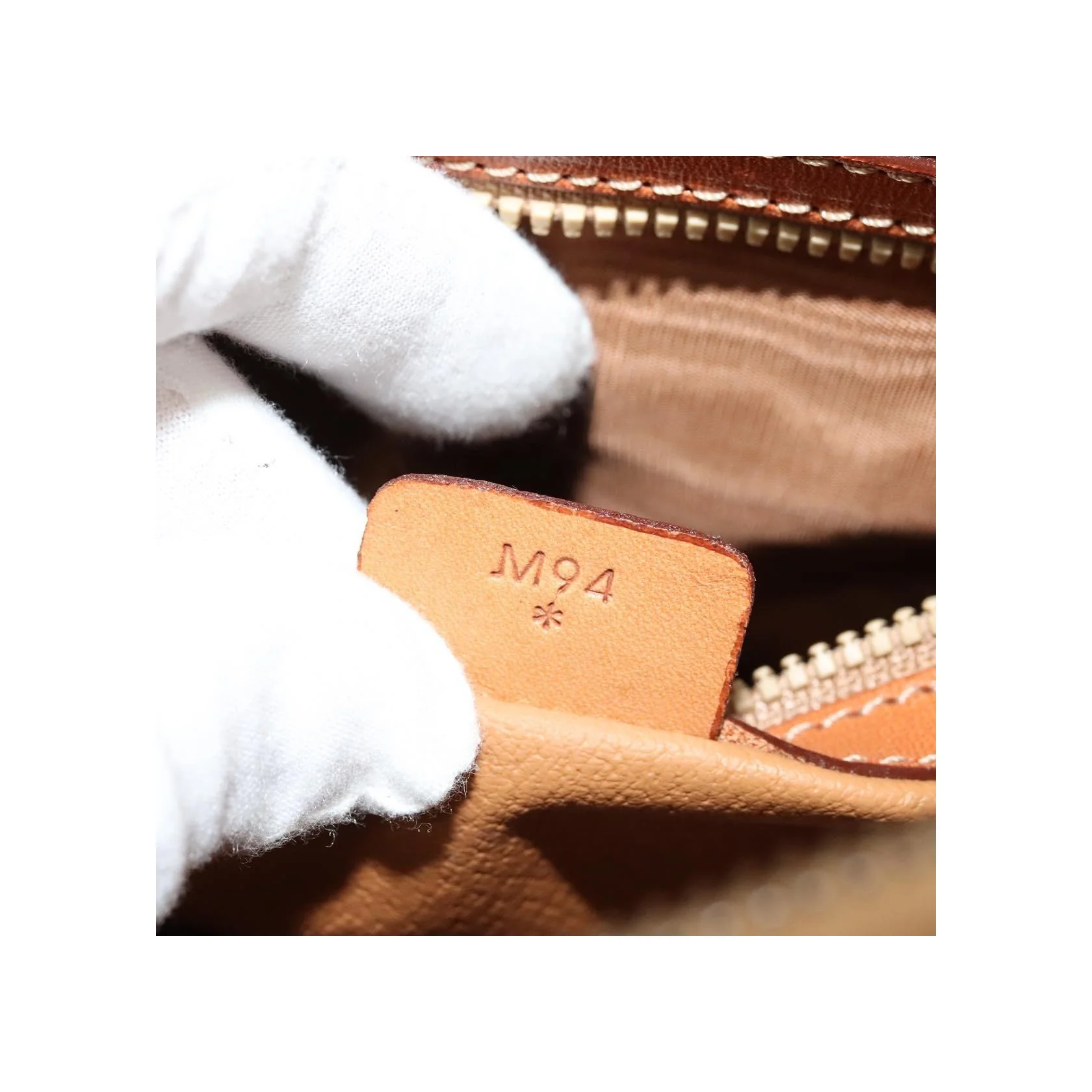 Sac À Main Celine Vintage Macadam - Beige - Image 7