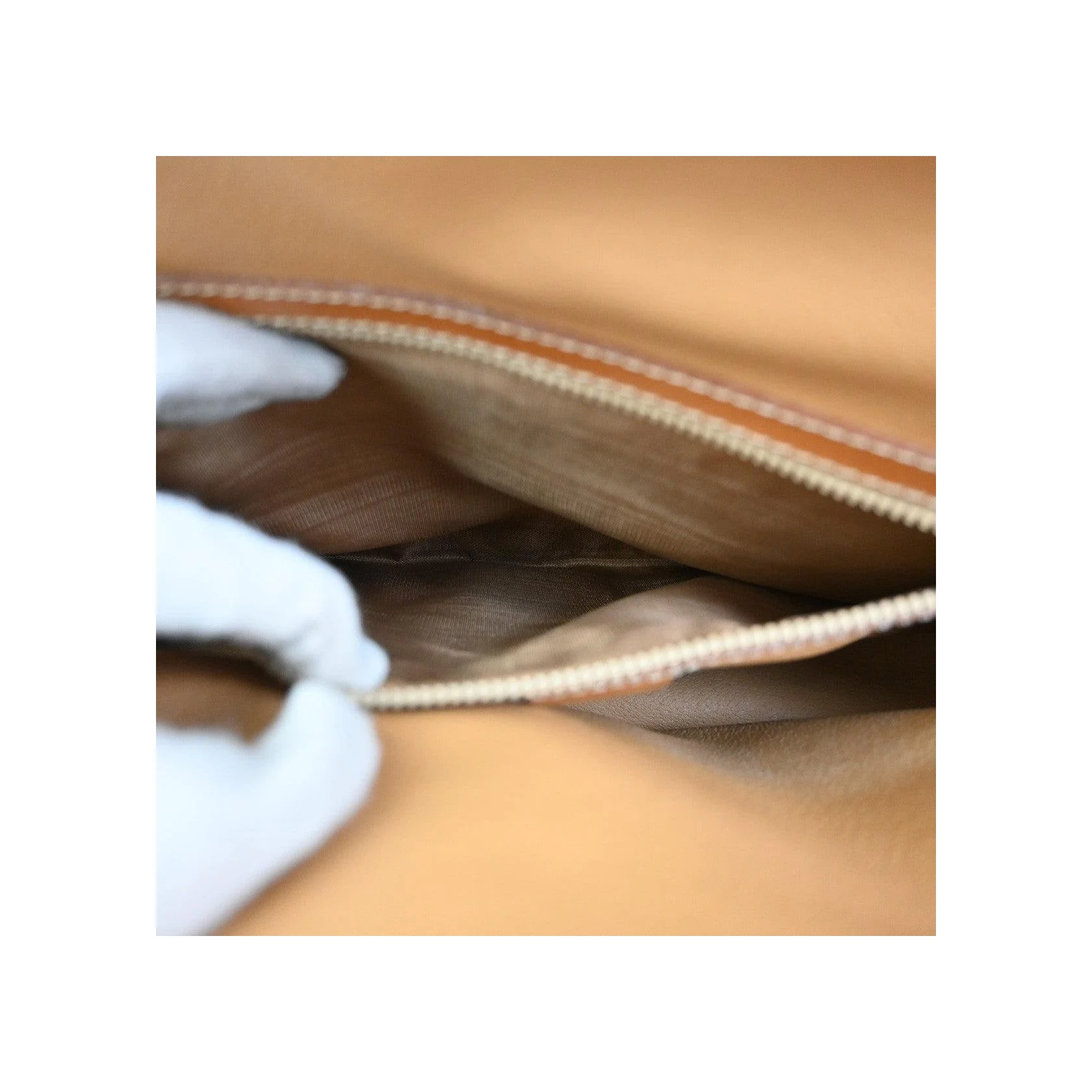 Sac À Main Celine Vintage Macadam - Brown - Image 15
