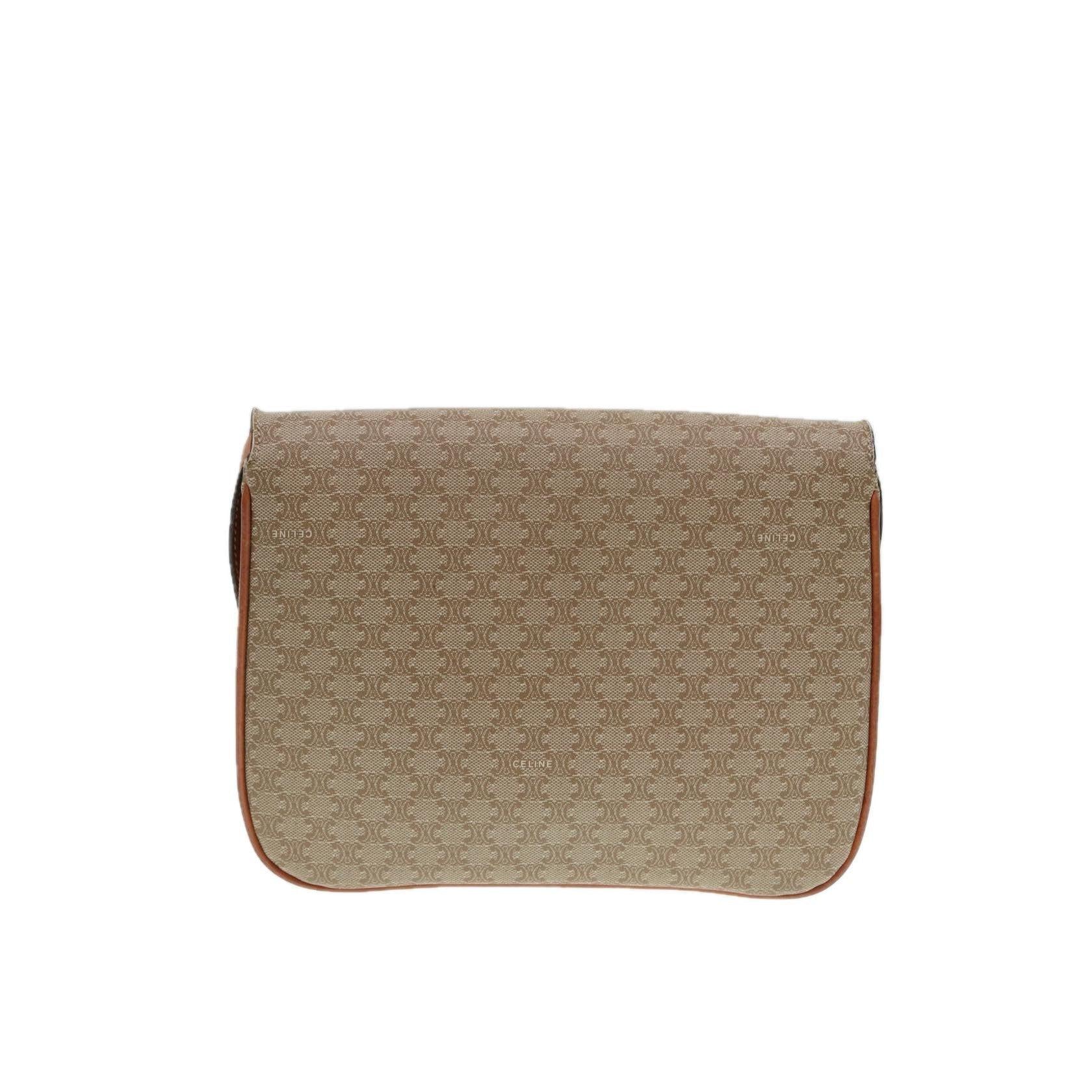 Sac À Bandoulière Celine Vintage Macadam - Beige - Image 2