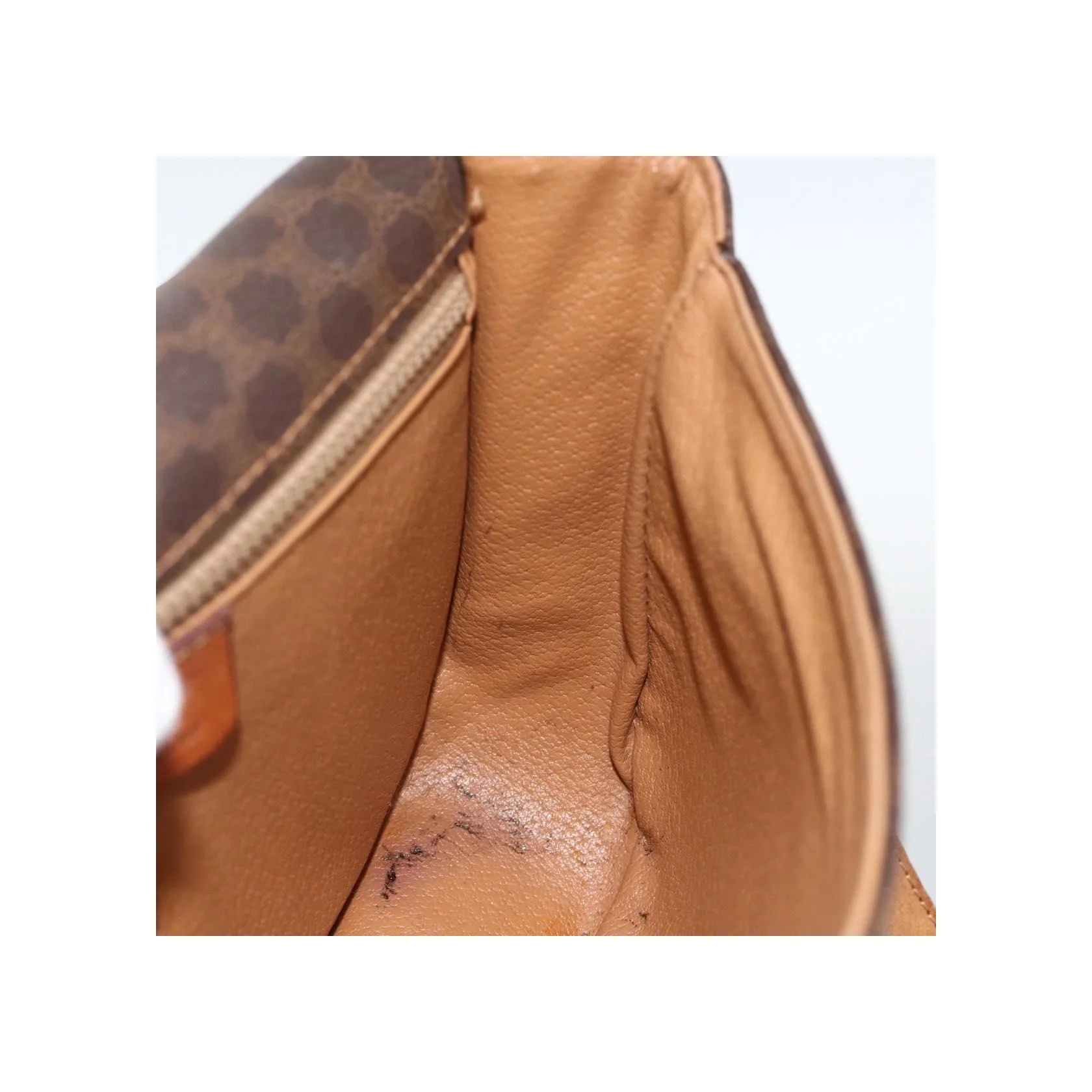 Sac À Bandoulière Celine Vintage Macadam - Brown - Image 20