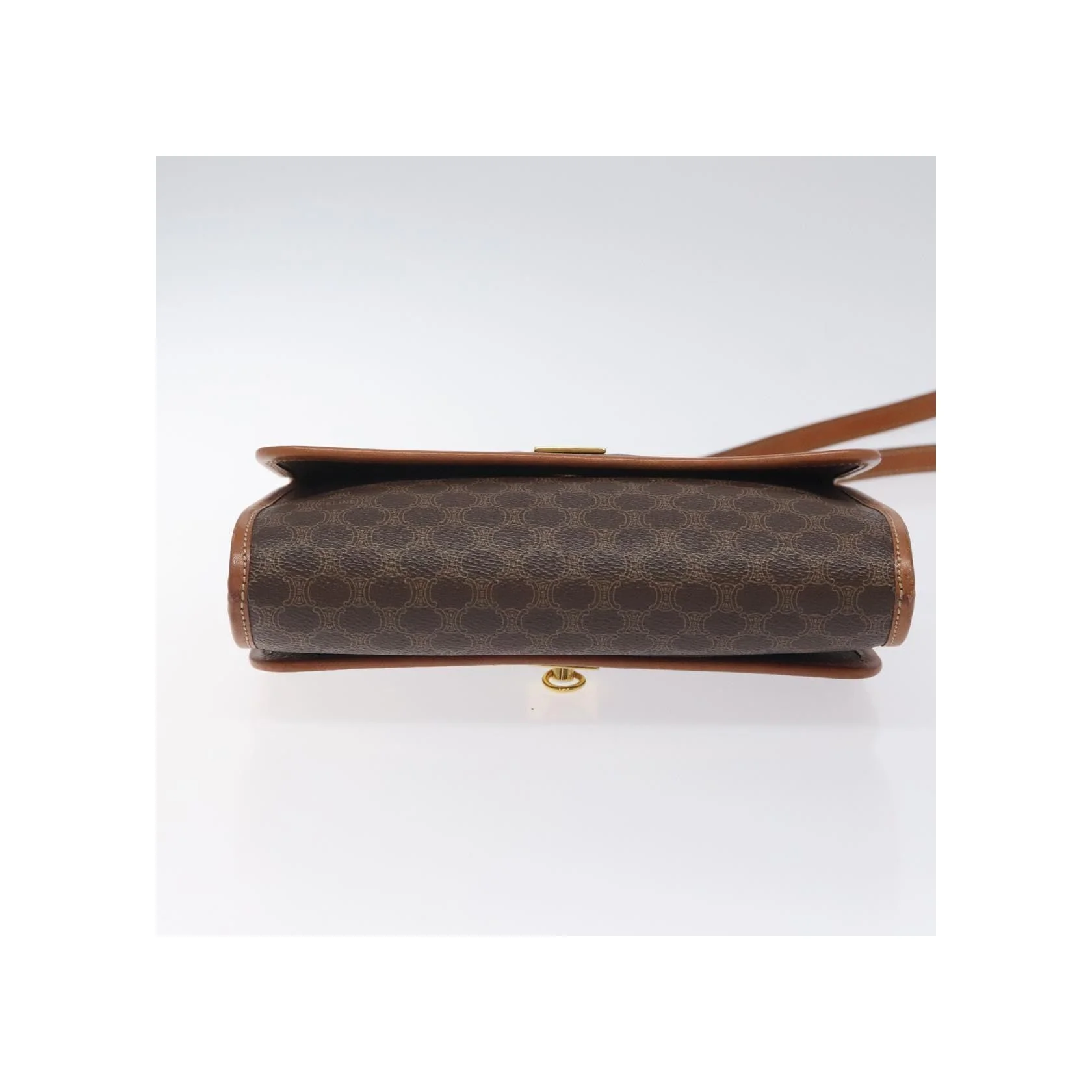 Sac À Bandoulière Celine Vintage Macadam - Brown - Image 15
