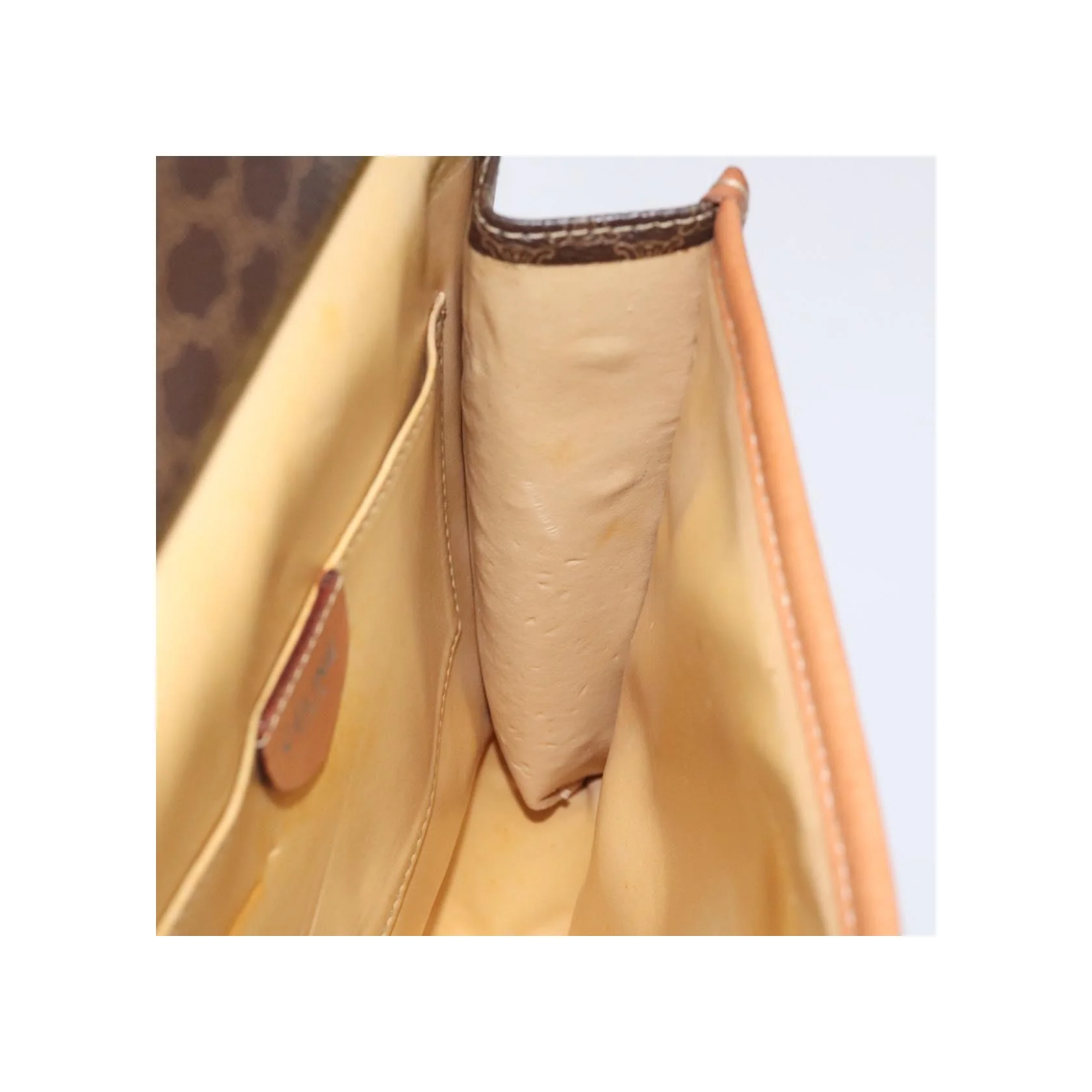 Sac À Bandoulière Celine Vintage Macadam - Brown - Image 21
