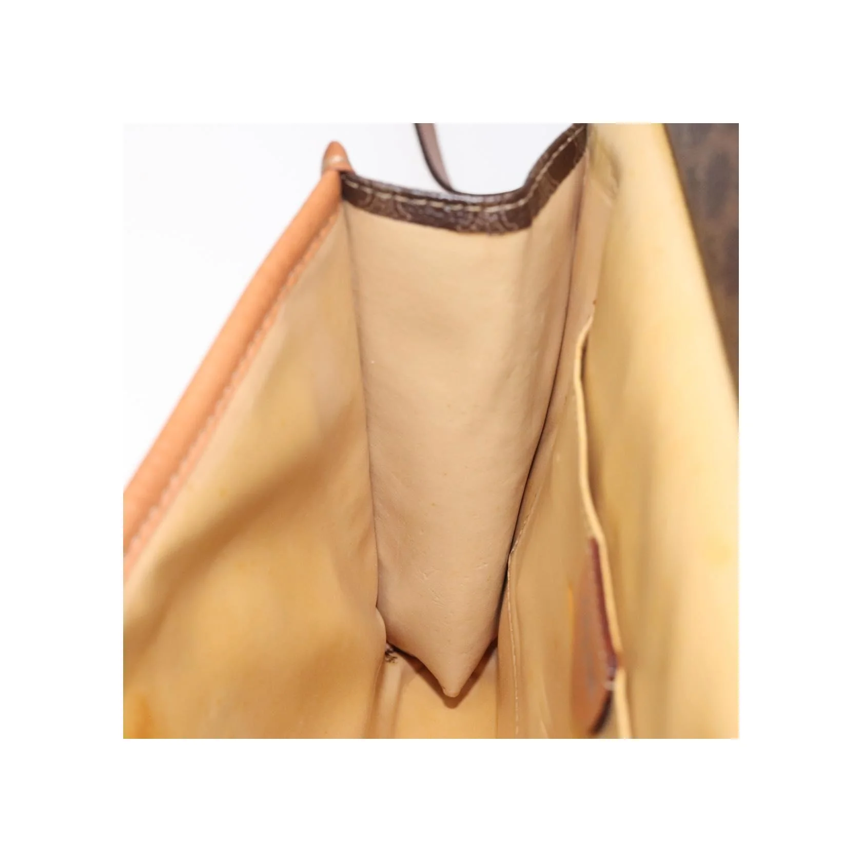Sac À Bandoulière Celine Vintage Macadam - Brown - Image 22