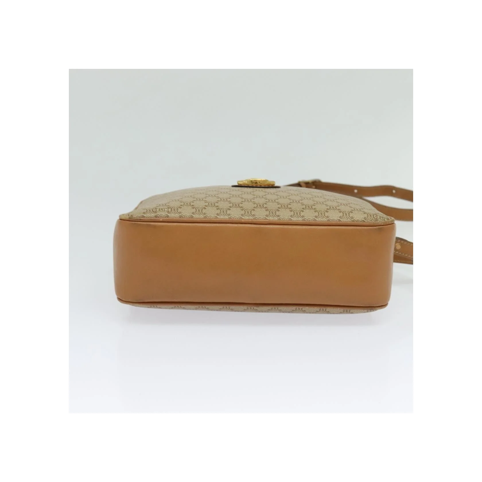 Sac À Bandoulière Celine Vintage Macadam - Beige - Image 15