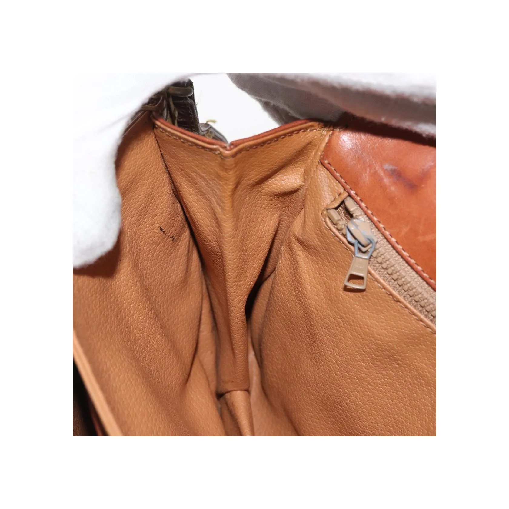 Sac À Bandoulière Celine Vintage Macadam - Beige - Image 19