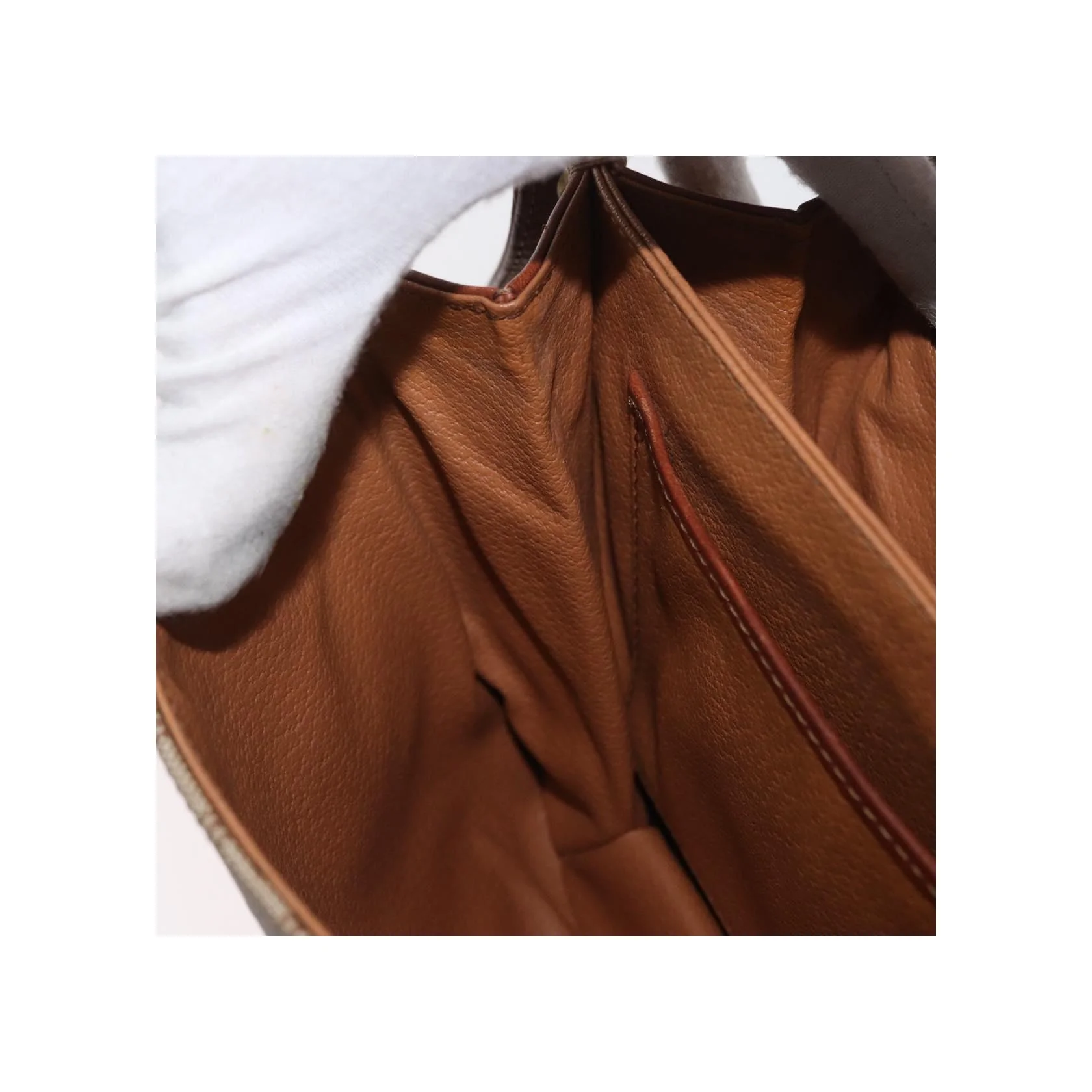 Sac À Bandoulière Celine Vintage Macadam - Beige - Image 22