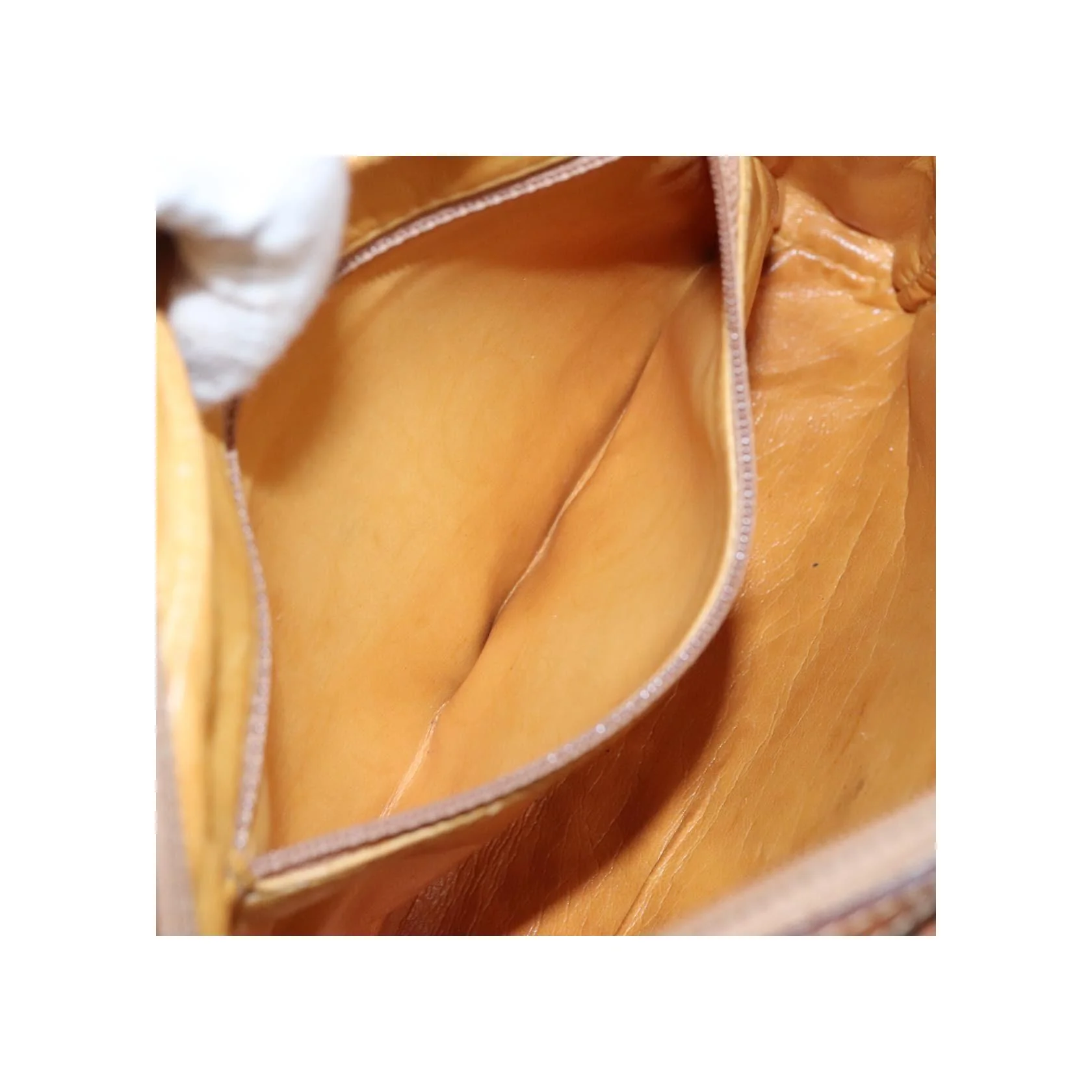 Sac À Bandoulière Celine Vintage Macadam - Beige - Image 21
