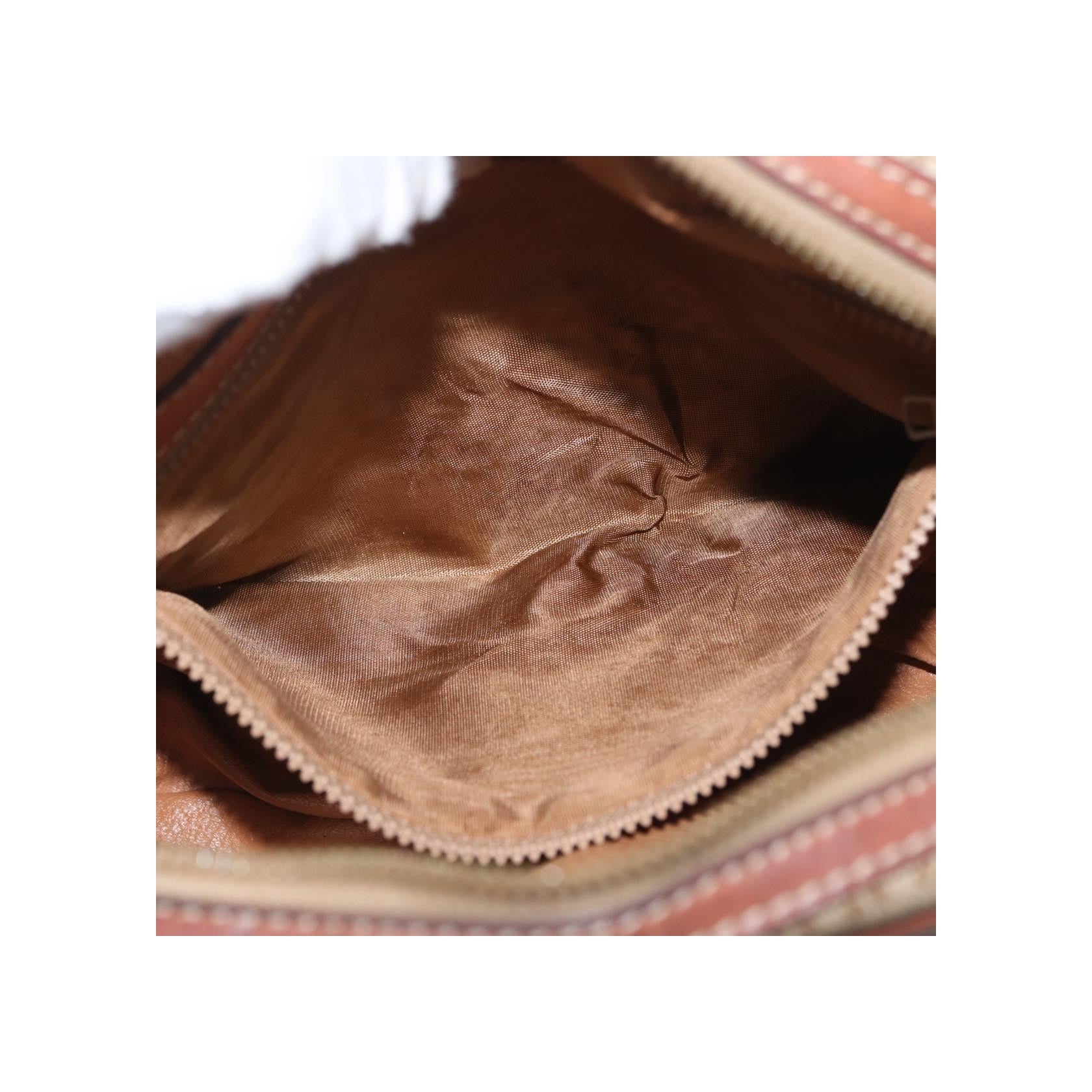 Sac À Bandoulière Celine Vintage Macadam - Beige - Image 18