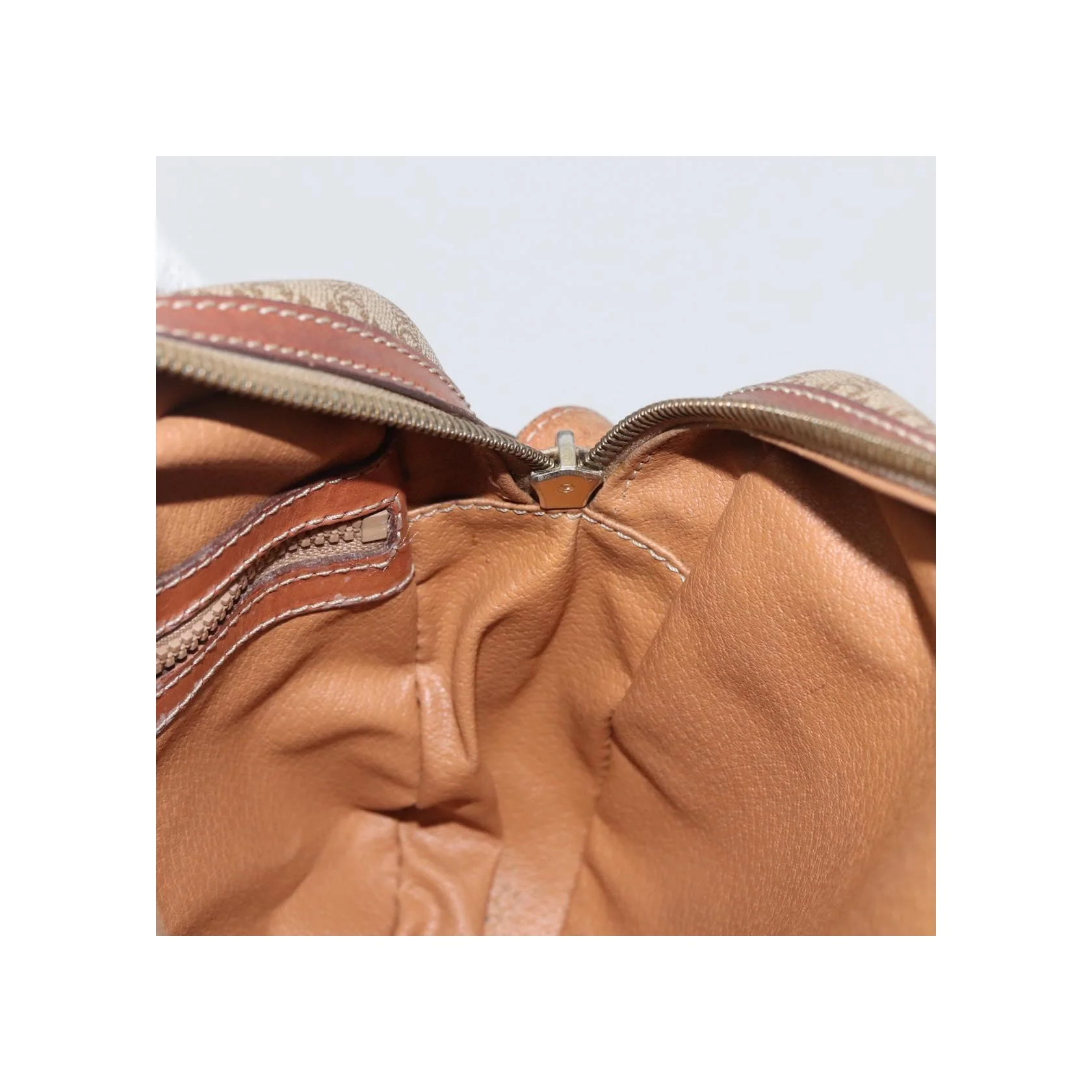 Sac À Bandoulière Celine Vintage Macadam - Beige - Image 21