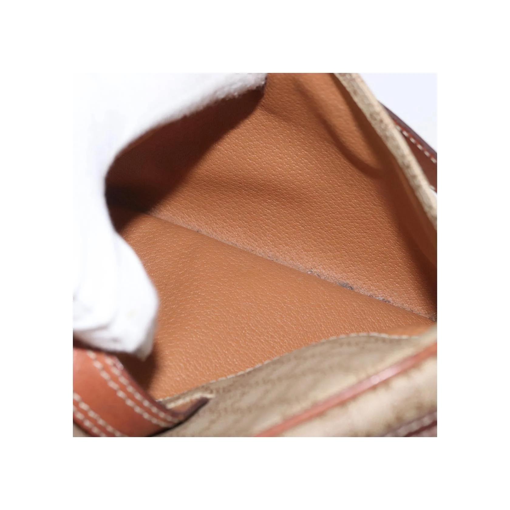 Sac À Bandoulière Celine Vintage Macadam - Beige - Image 23