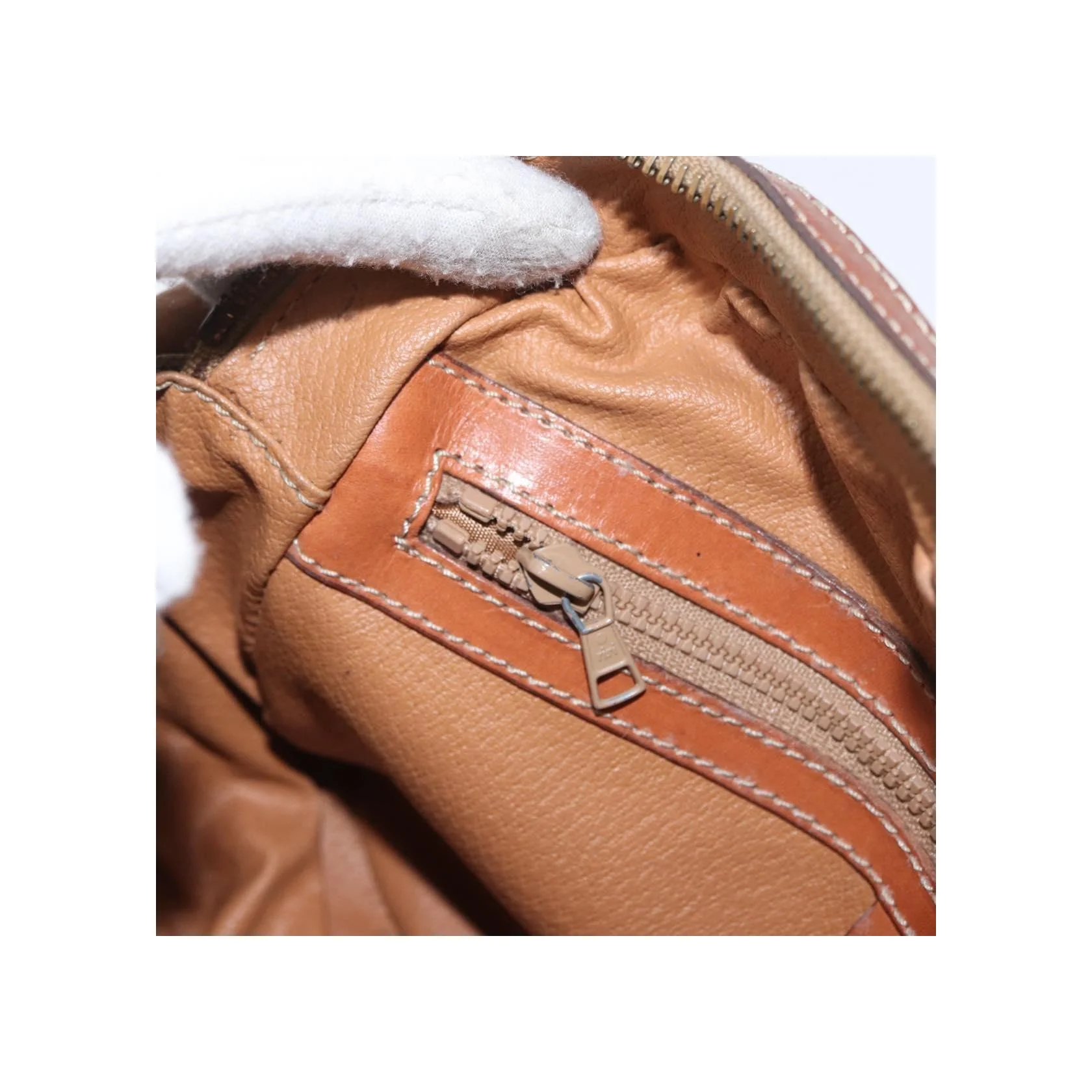 Sac À Bandoulière Celine Vintage Macadam - Beige - Image 24
