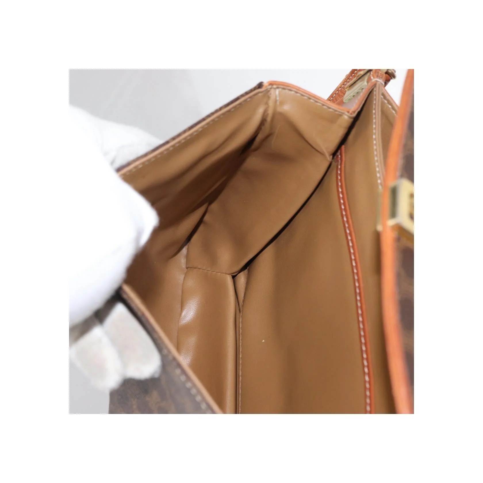 Sac À Bandoulière Celine Vintage Macadam - Brown - Image 24