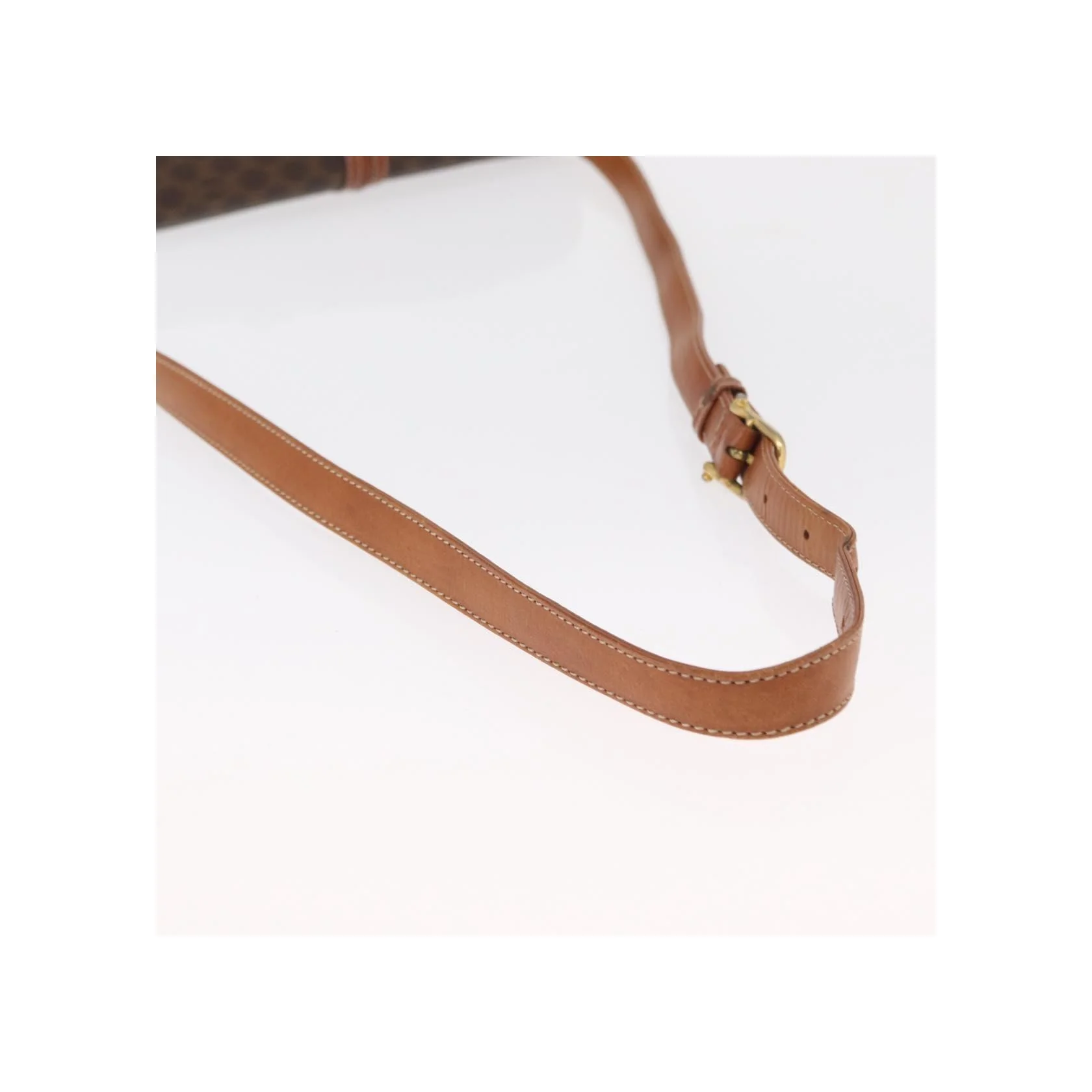 Sac À Bandoulière Celine Vintage Macadam - Brown - Image 8