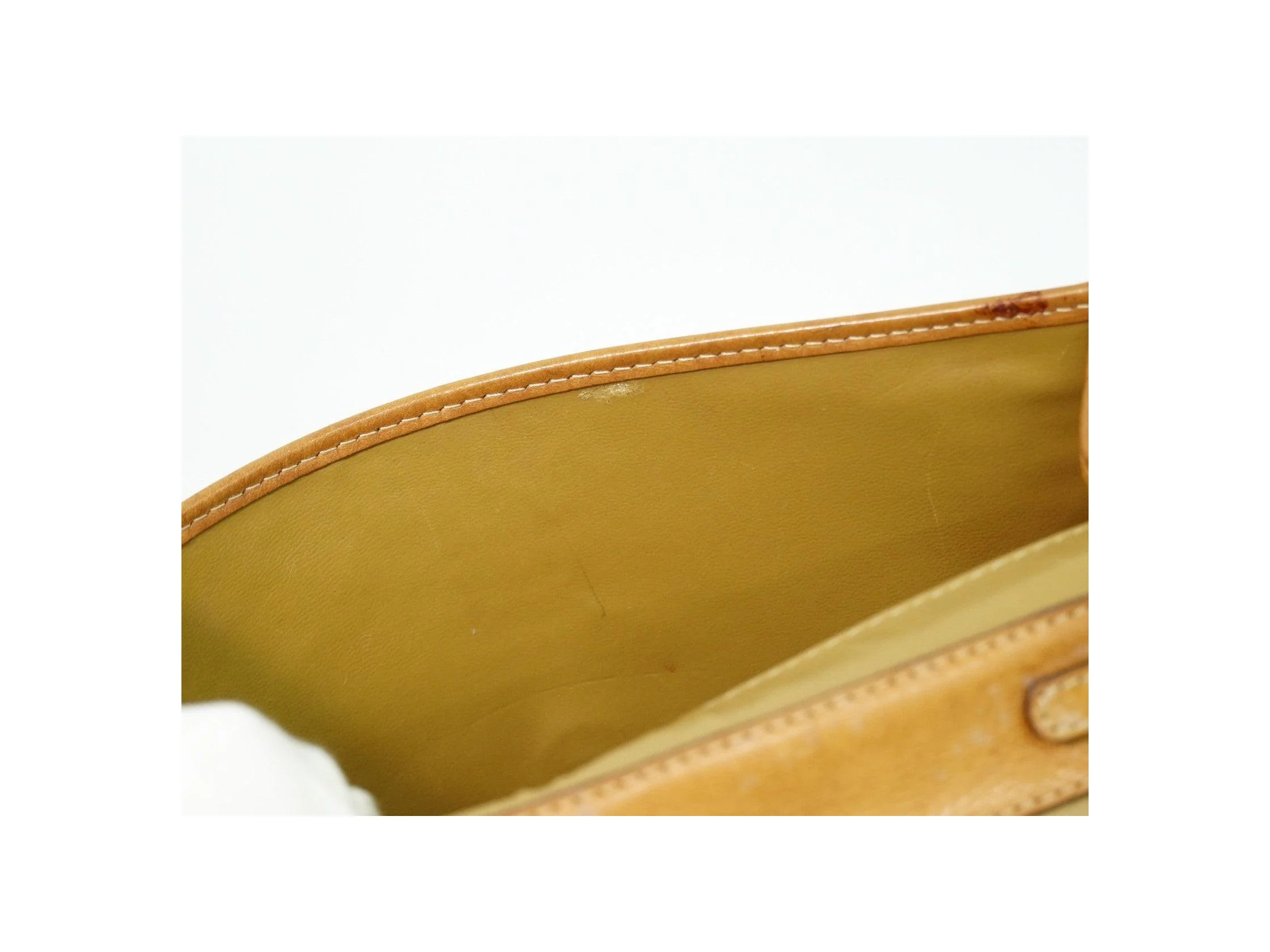 Sac À Bandoulière Celine Vintage Macadam - Beige - Image 14