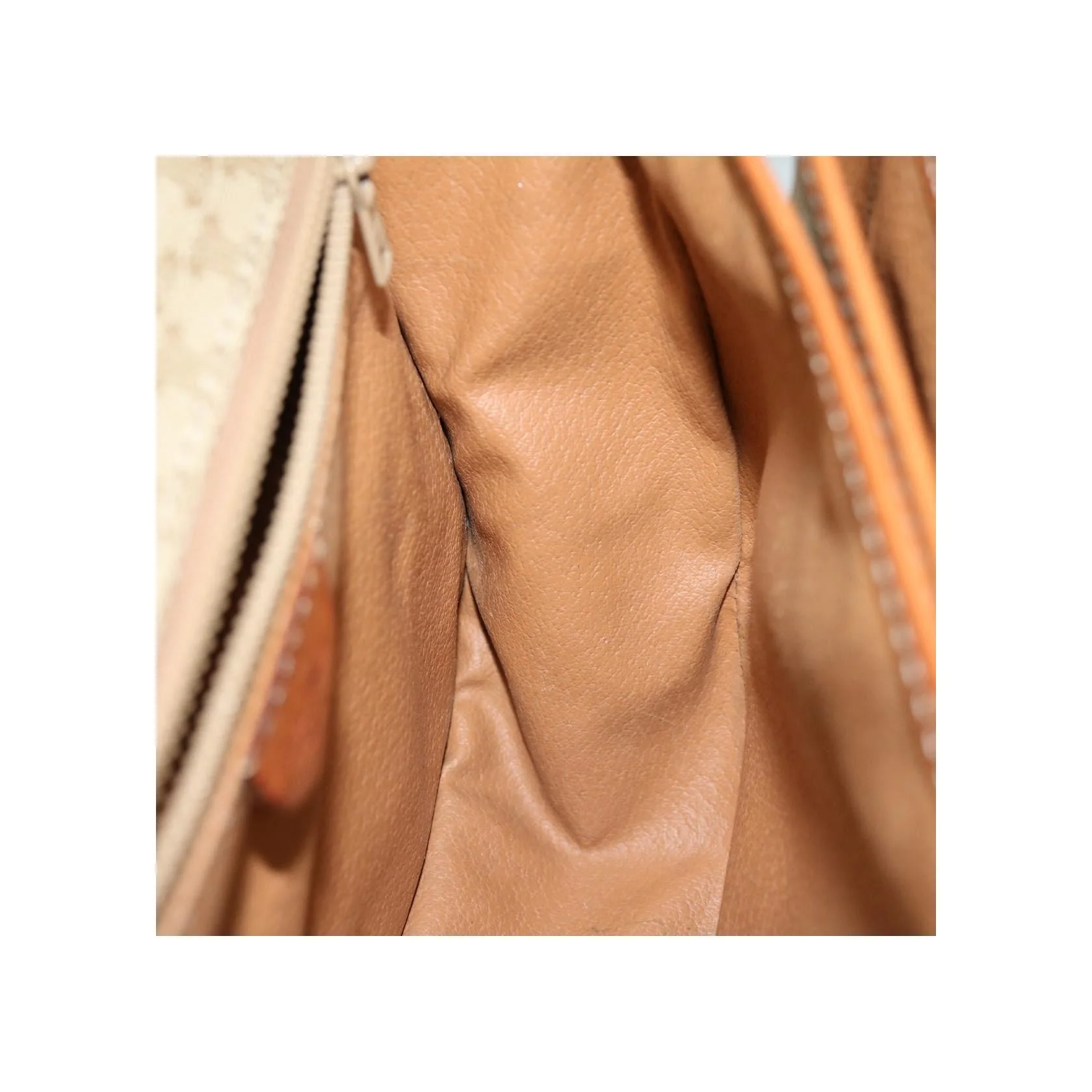Sac À Bandoulière Celine Vintage Macadam - Beige - Image 22