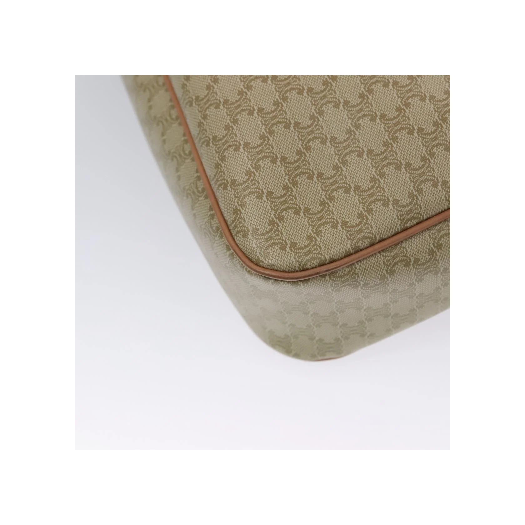 Sac À Bandoulière Celine Vintage Macadam - Beige - Image 10