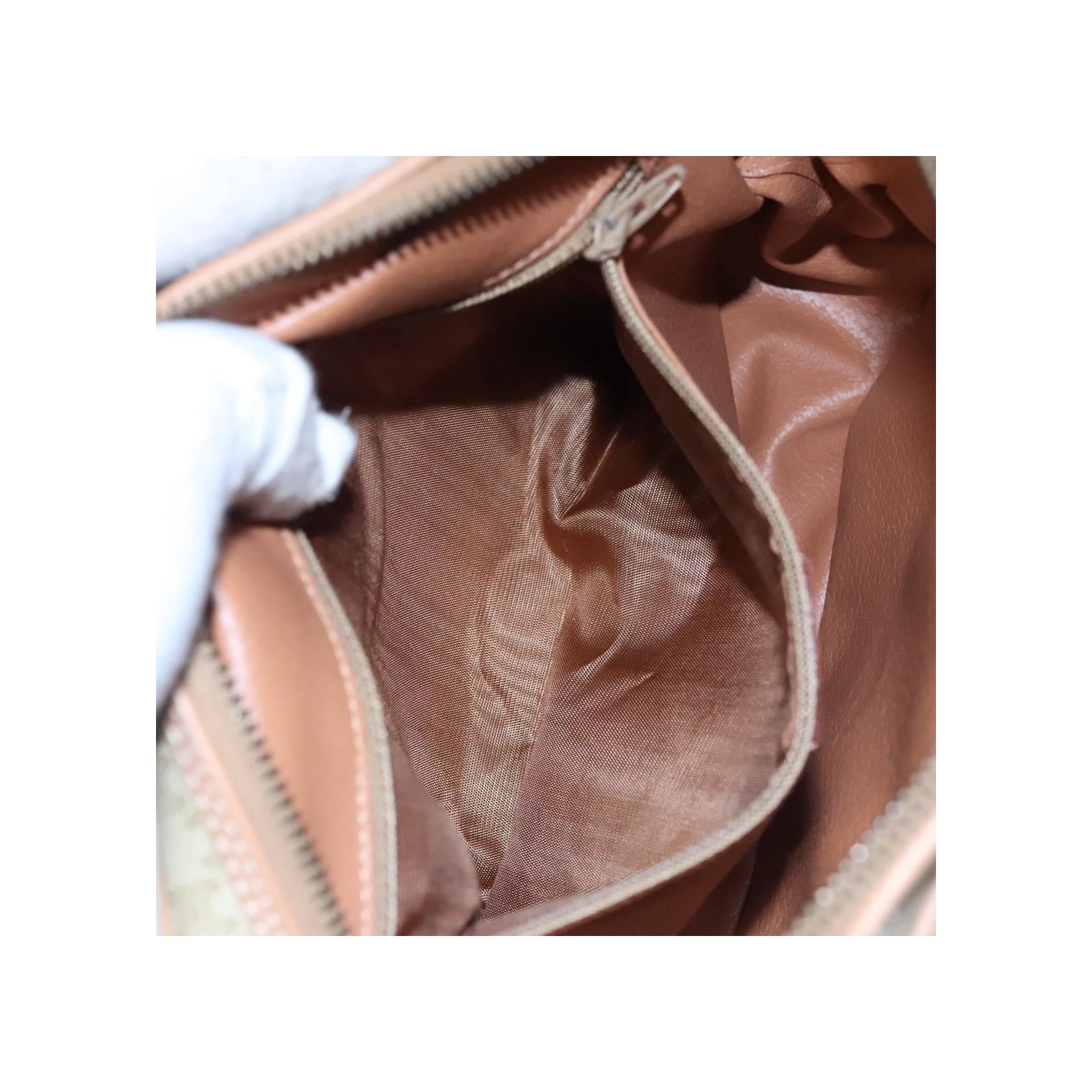 Sac À Bandoulière Celine Vintage Macadam - Beige - Image 17