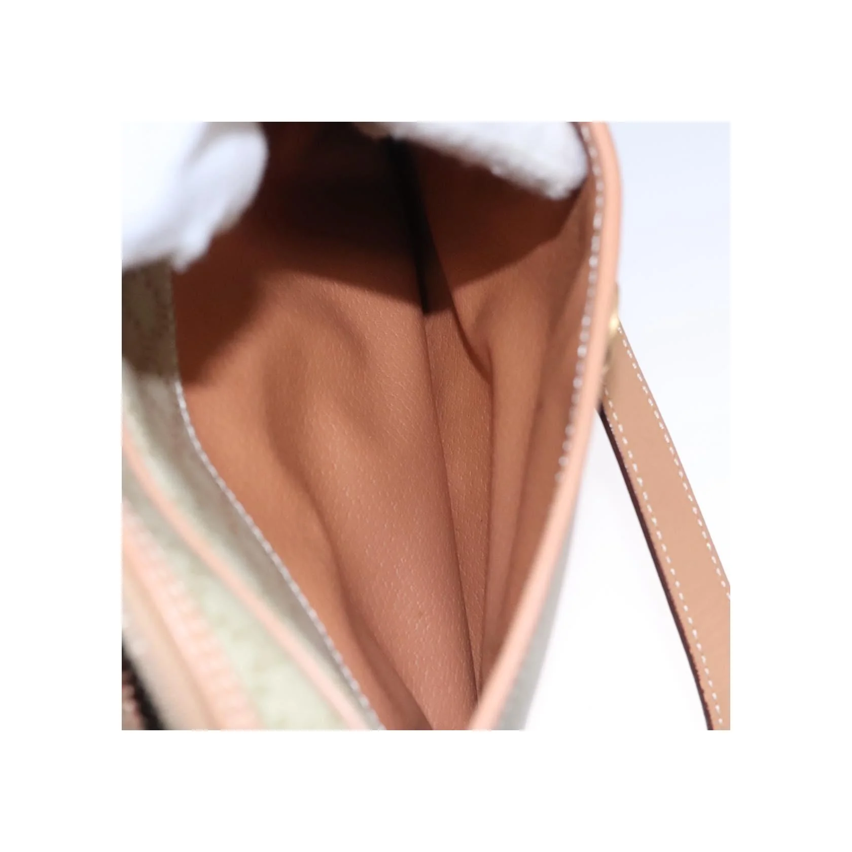 Sac À Bandoulière Celine Vintage Macadam - Beige - Image 24