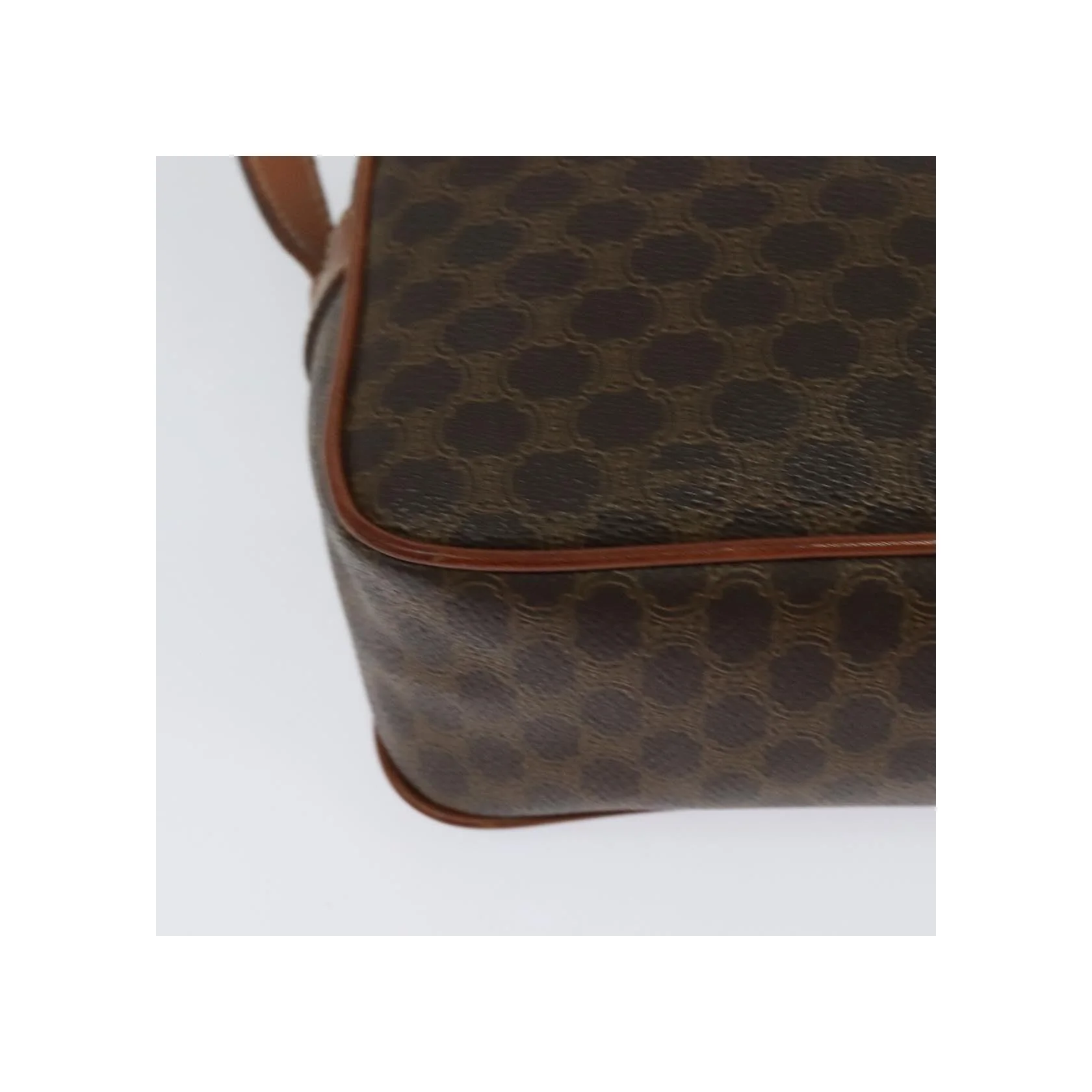 Sac À Bandoulière Celine Vintage Macadam - Brown - Image 11