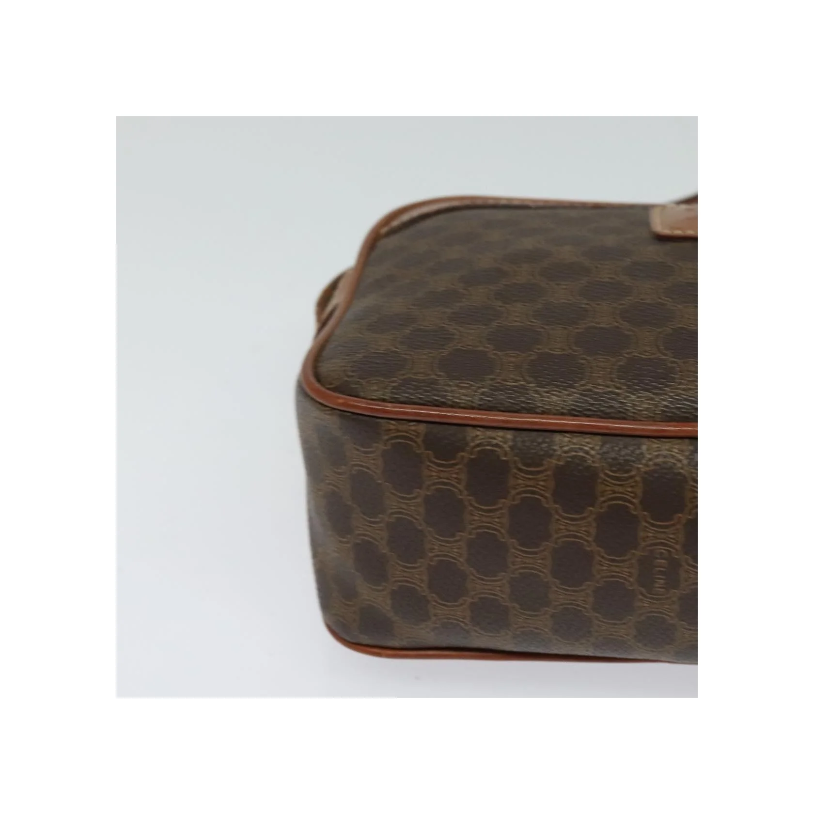 Sac À Bandoulière Celine Vintage Macadam - Brown - Image 9