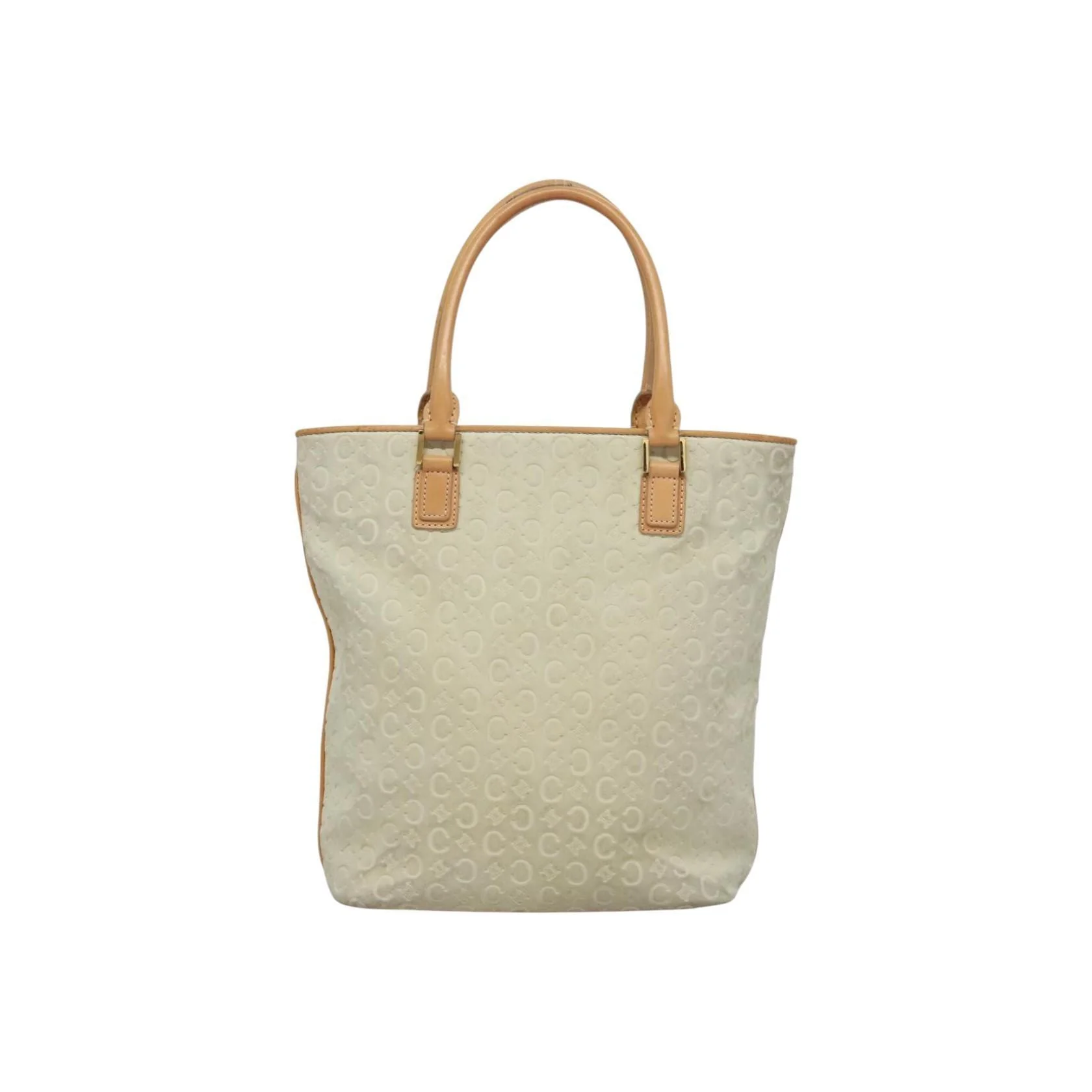 Tote Bag Celine Vintage Macadam - White - Image 18