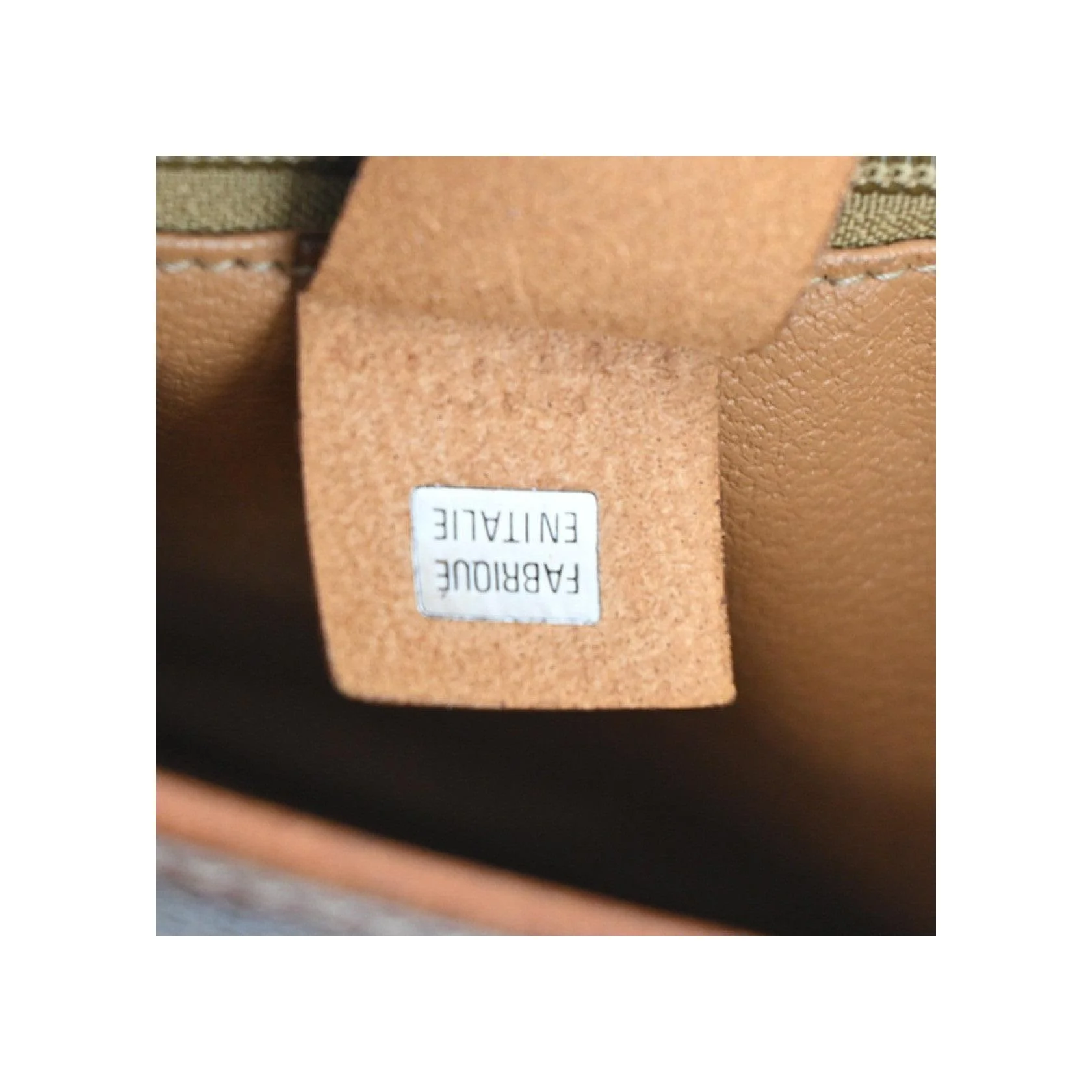 Tote Bag Celine Vintage Macadam - Brown - Image 17