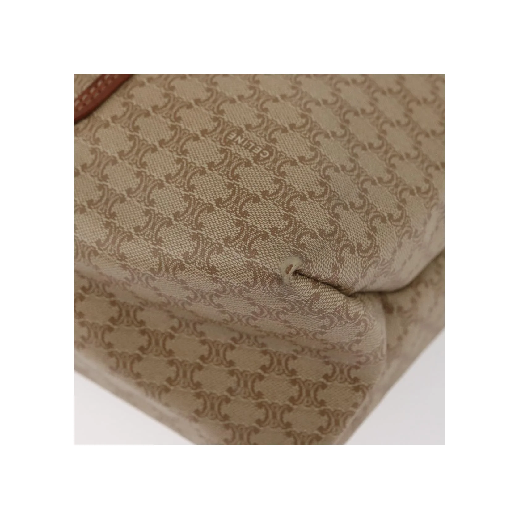 Tote Bag Celine Vintage Macadam - Beige - Image 10