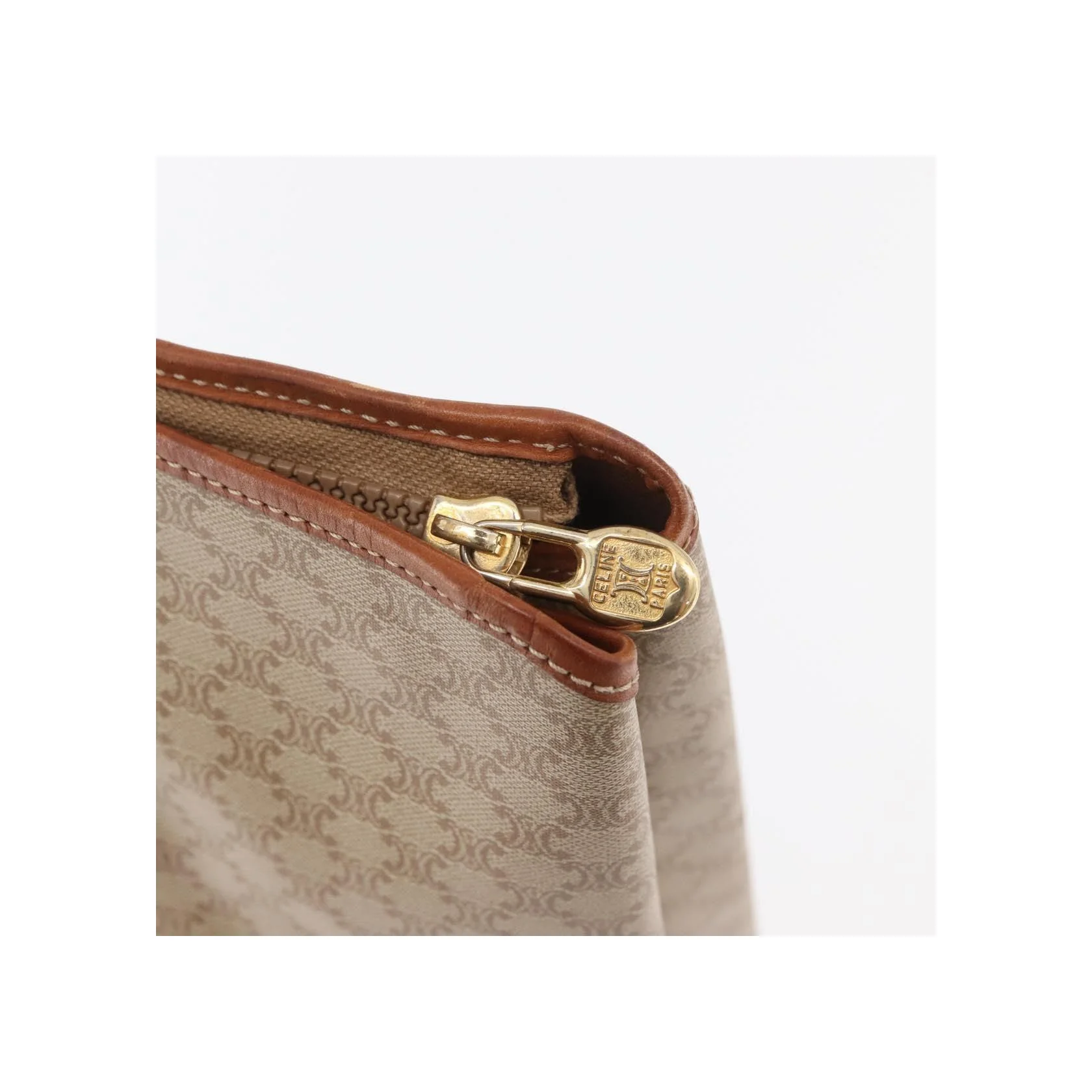 Tote Bag Celine Vintage Macadam - Beige - Image 13
