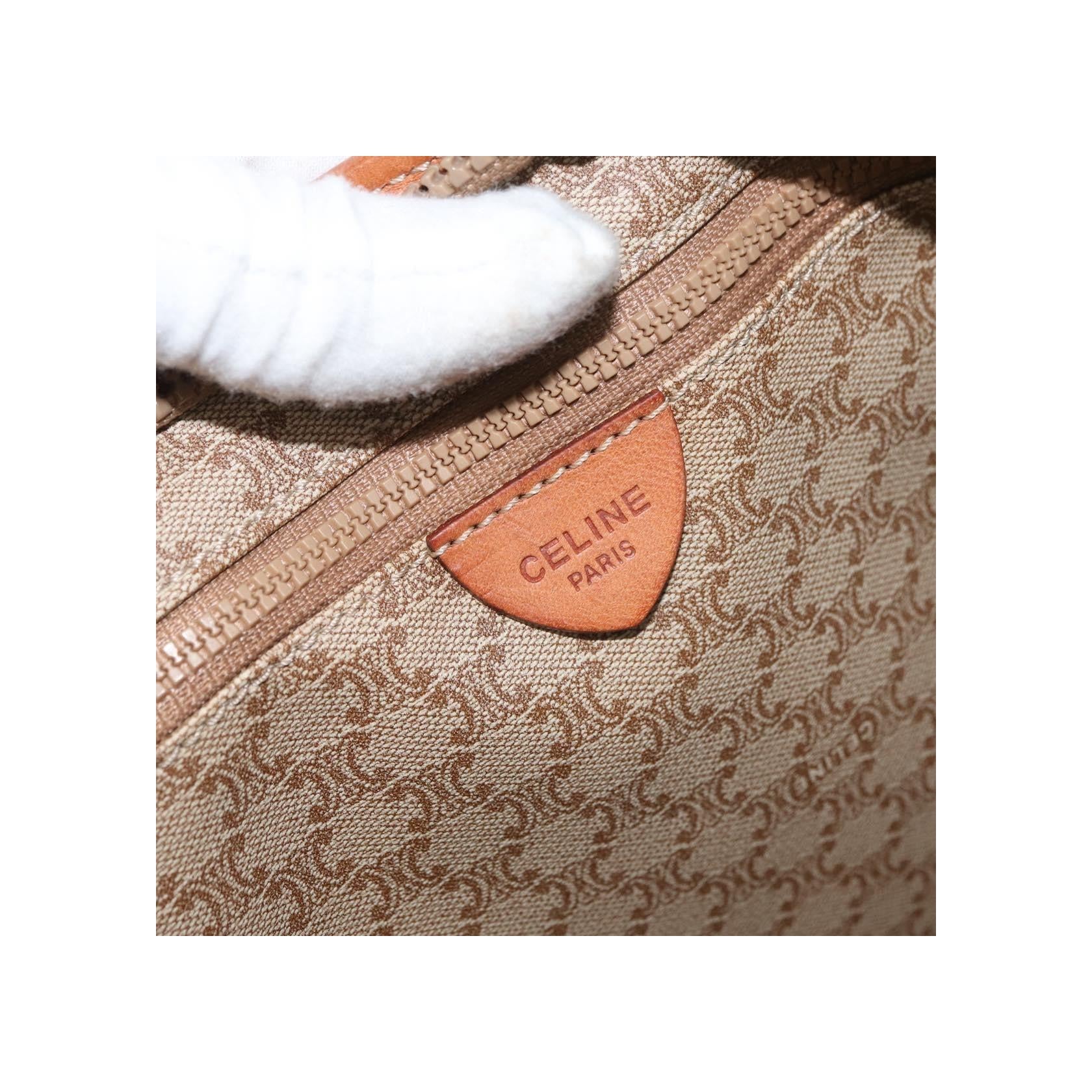 Tote Bag Celine Vintage Macadam - Beige - Image 6